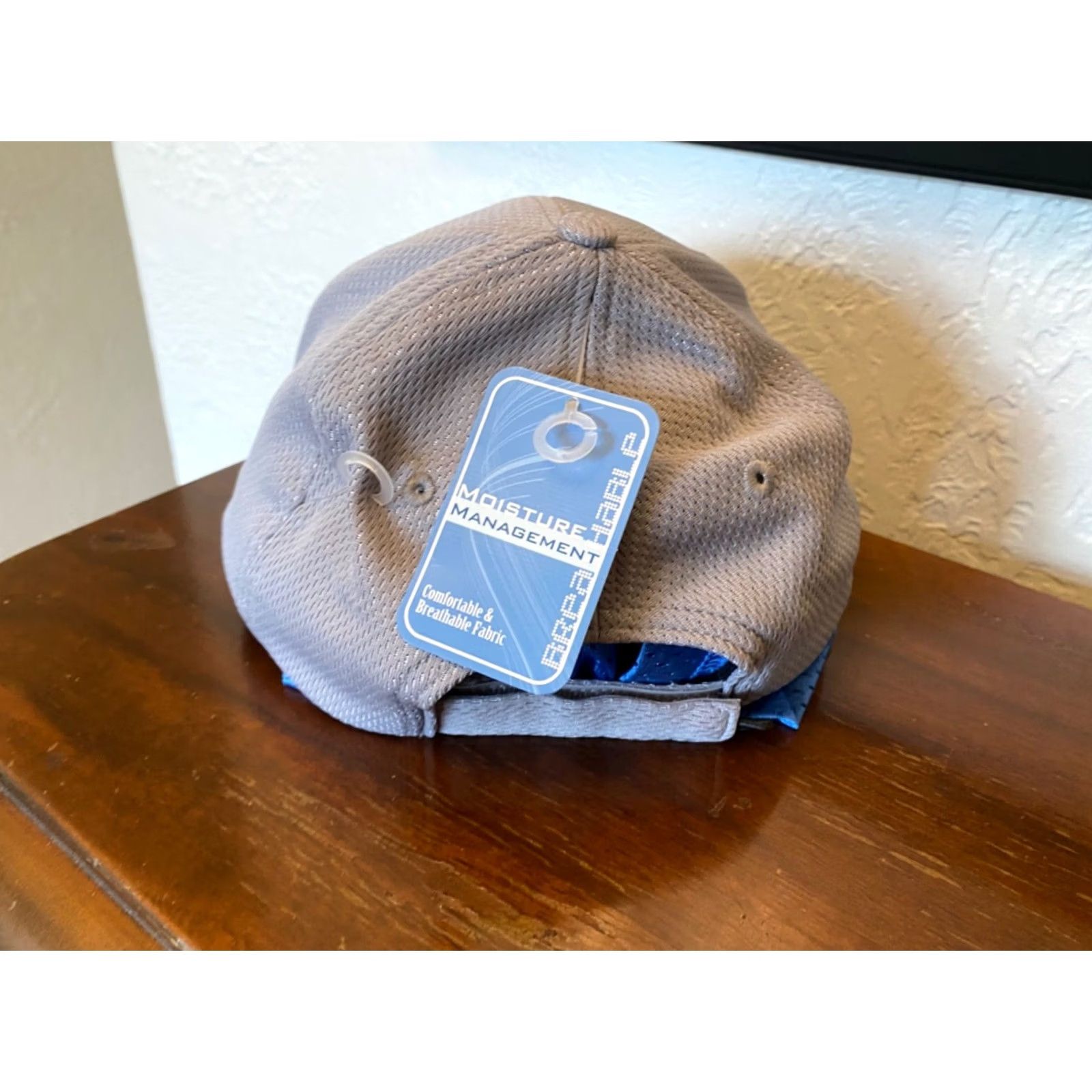 Theory Marathon Baseball Cap Hat Unisex Adults One Size Multi-Color Reflective Fish Pattern Denim Style Spring Adjustable Snapback Cap Size ONE SIZE - 4 Thumbnail