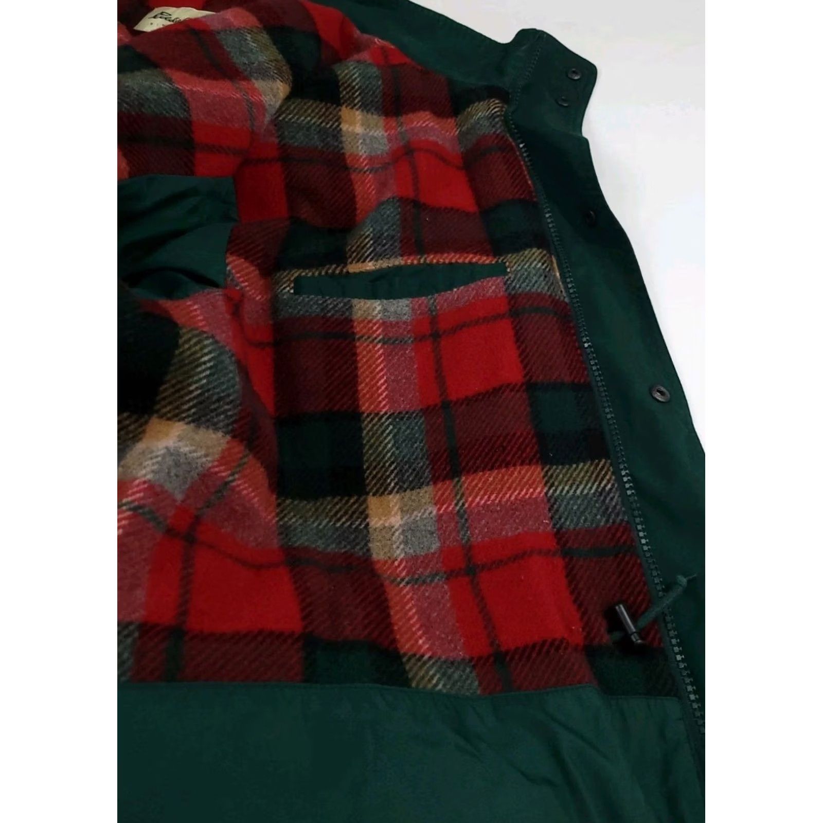 Eddie Bauer VINTAGE Eddie Bauer Wool Lined Parka Field Jacket 90s Plaid Green 2XL Mens Jacket Size US XXL / EU 58 / 5 - 4 Thumbnail