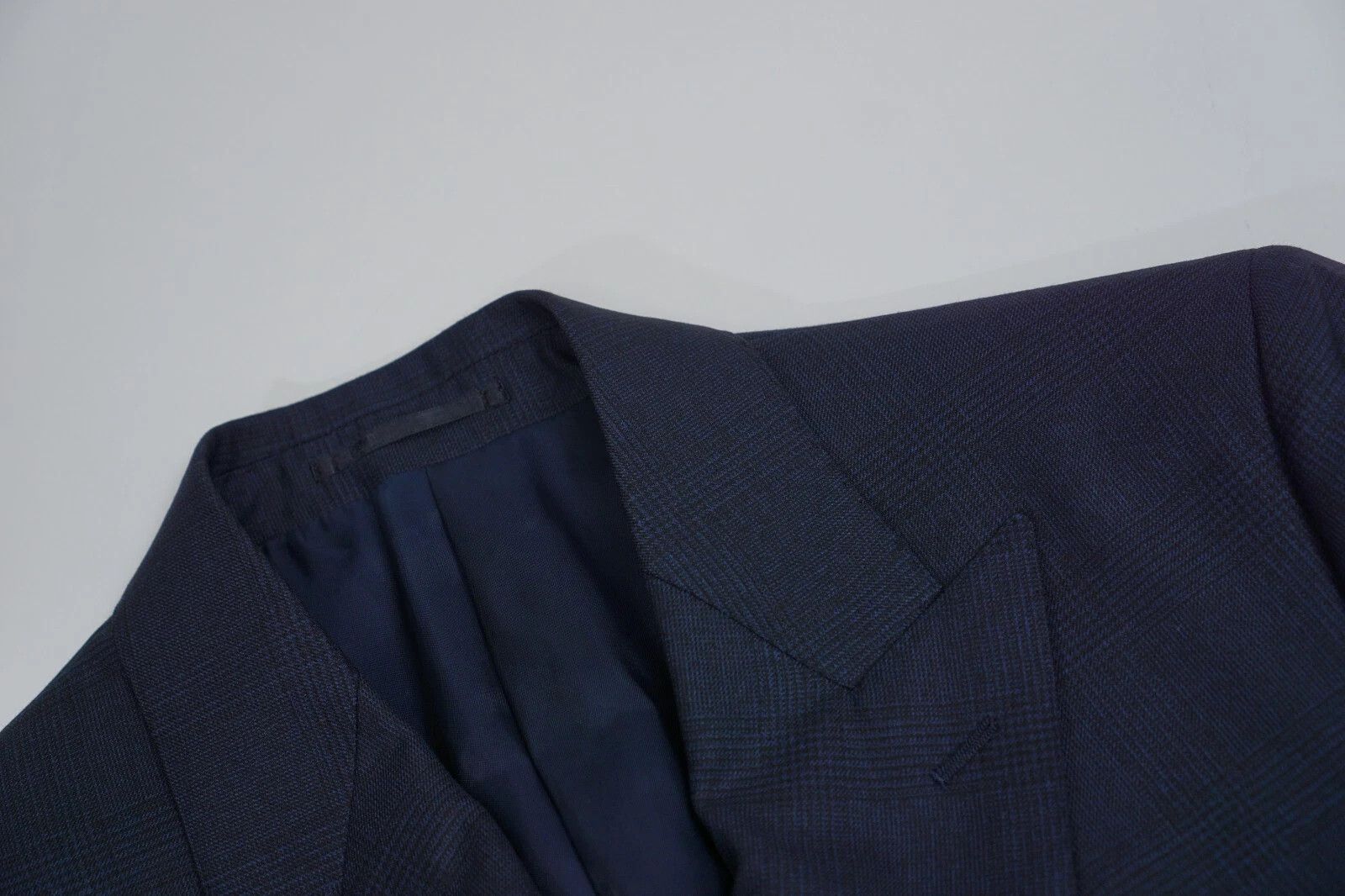 Suitsupply Men Suitsupply Blazer Double Breasted Peak Lazio Blue US36 Size 36R - 3 Thumbnail