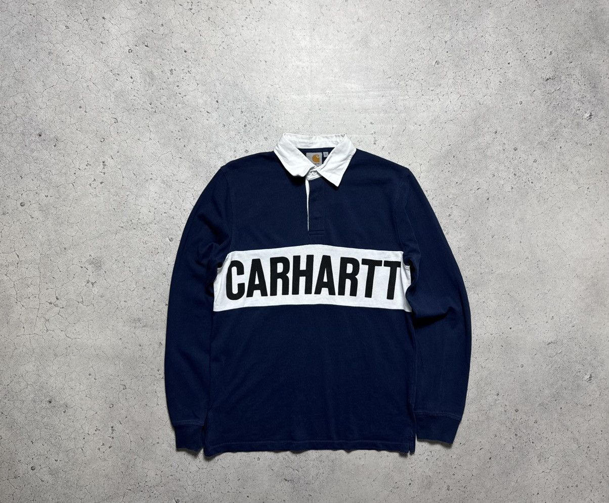 Carhartt Carhartt Rugby Sweatshirt Big Logo Size S Size US S / EU 44-46 / 1 - 1 Thumbnail