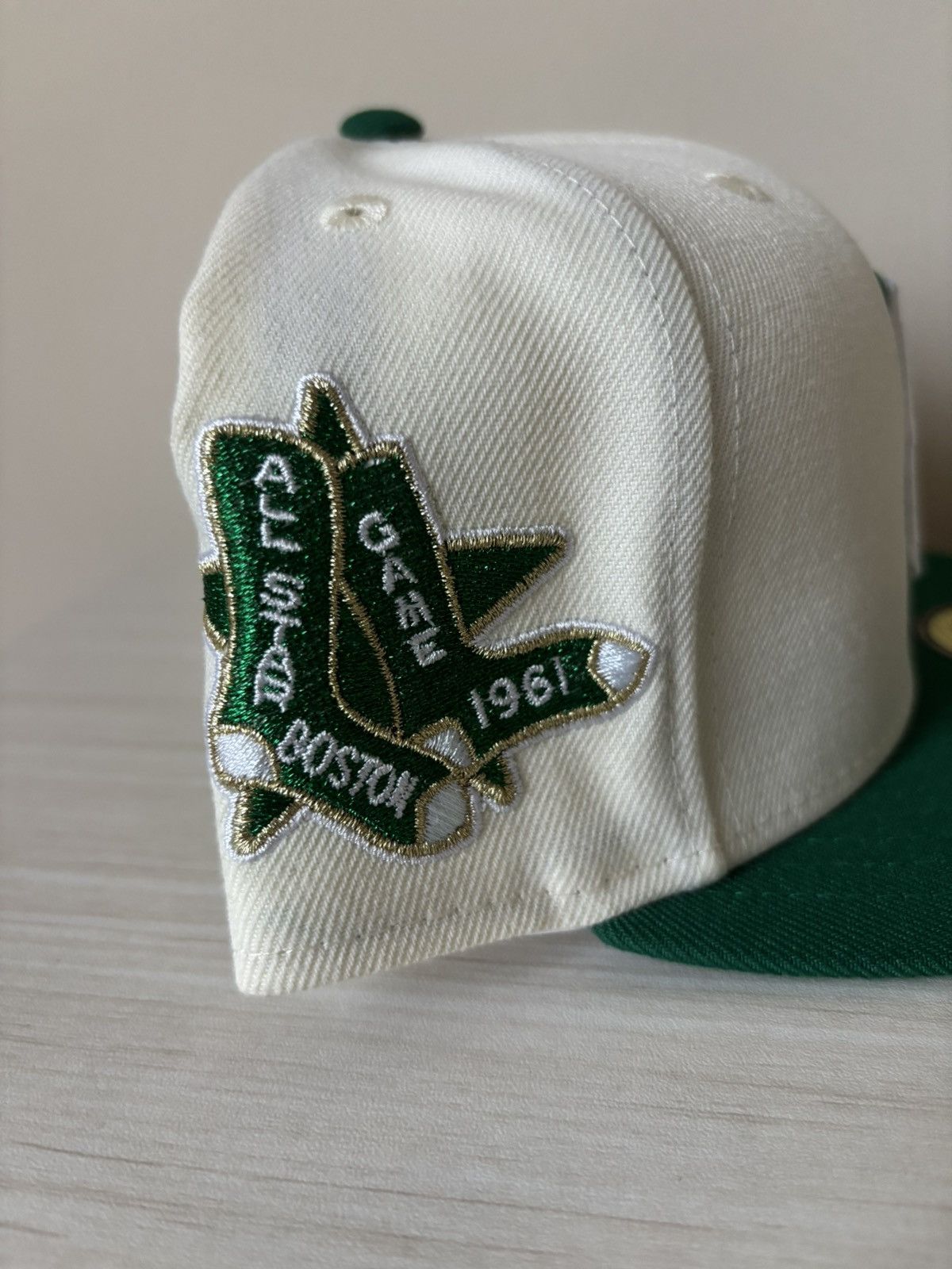 Topperz Boston Red Sox/Celtics Fitted Size 7 1/2 Topperz Size ONE SIZE - 3 Thumbnail