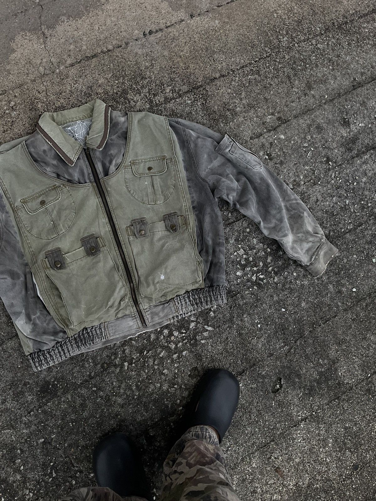 Designer × Japanese Brand Unknown brand bomber jacket nice detail 💥 Size US XXL / EU 58 / 5 - 9 Thumbnail