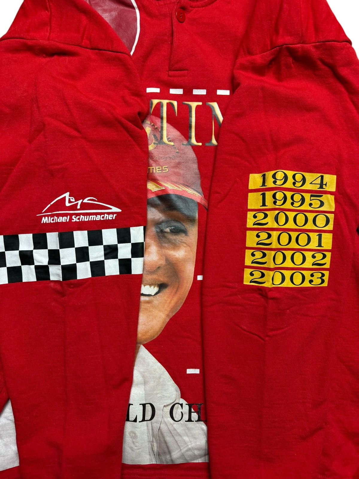 Other Michael Schumacher Vintage Racing Hoodie Licensed MSM Size US XXL / EU 58 / 5 - 5 Thumbnail