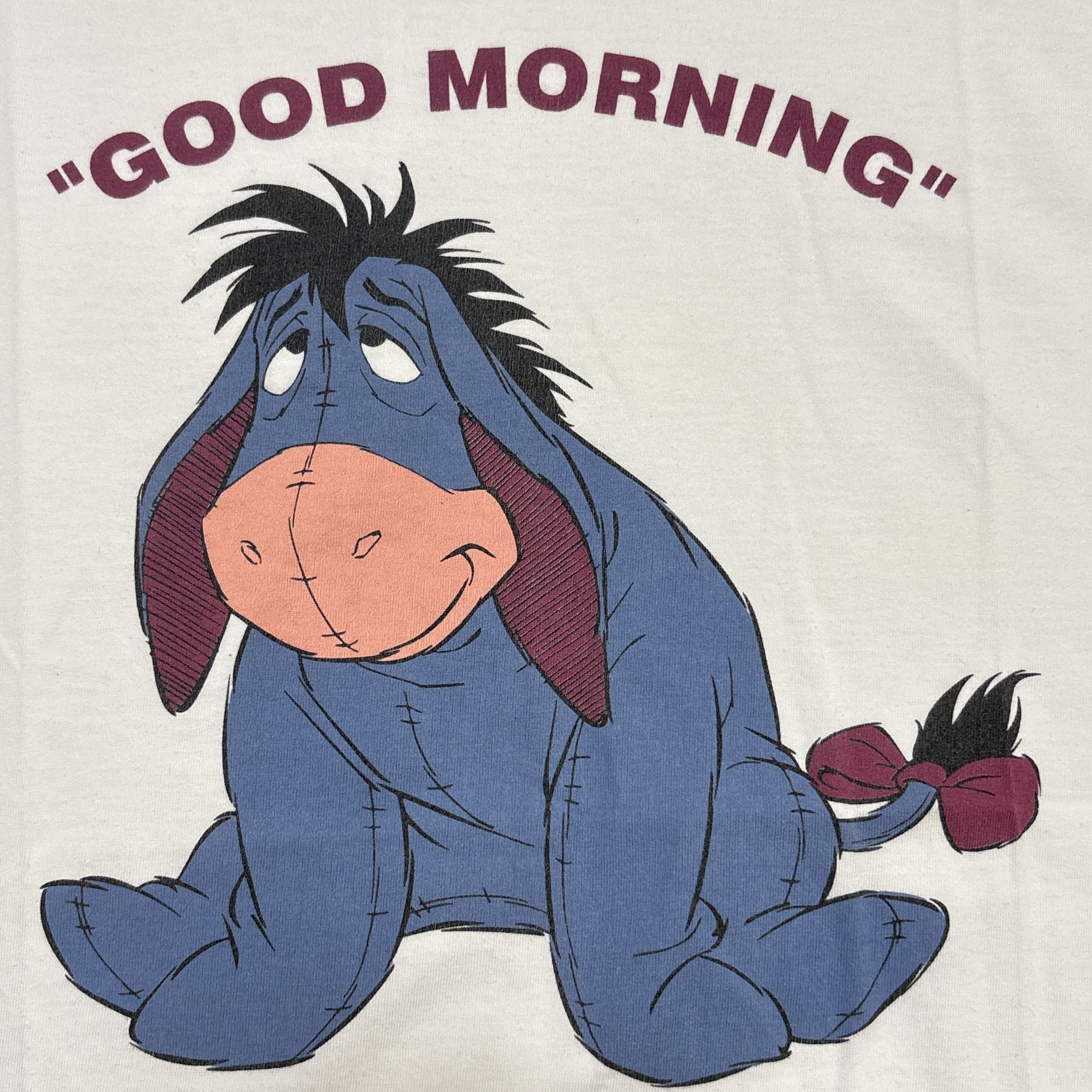 Disney Vintage Eeyore Shirt 90s Humor Funny Cartoon Winnie The Pooh Size US L / EU 52-54 / 3 - 4 Thumbnail