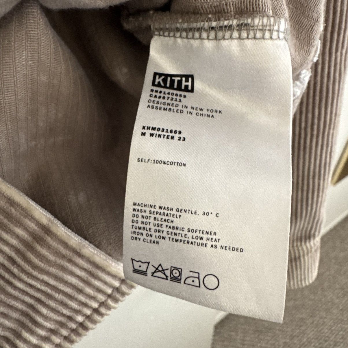 Kith Kith corduroy overshirt / shacket Size US L / EU 52-54 / 3 - 6 Thumbnail