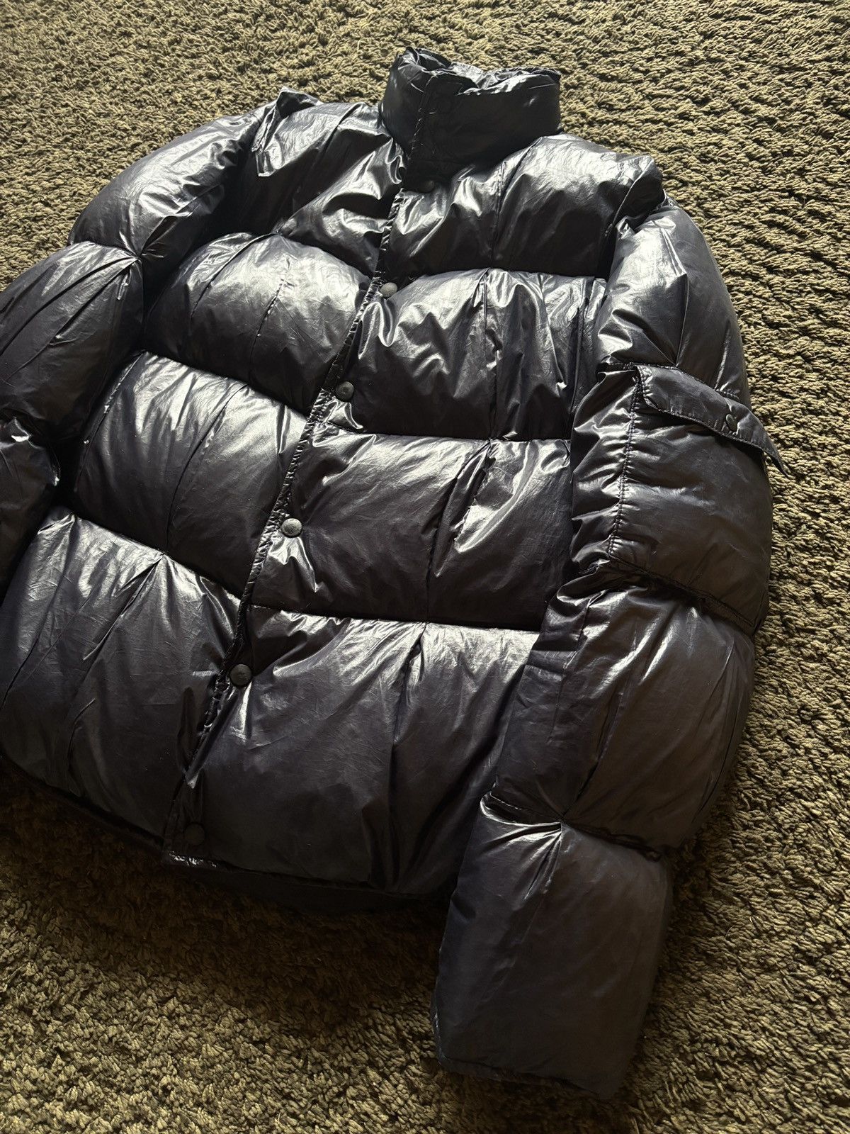 Maison Margiela AW08 Maison Margiela Navy Down Puffer Jacket Size US M / EU 48-50 / 2 - 4 Thumbnail