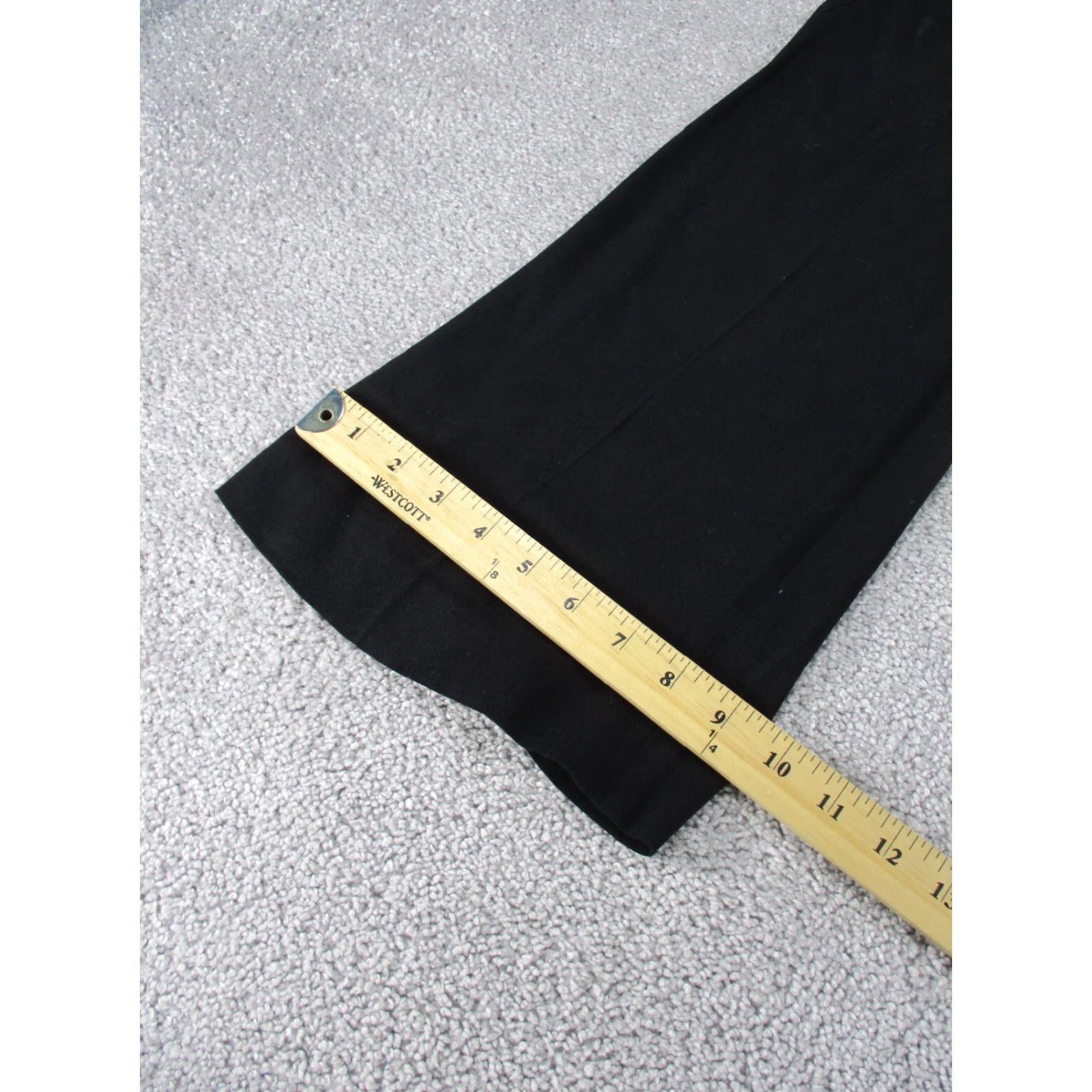 Theory Theory Dress Pants Womens 8 Jeldra Black Wool Blend Flare Size 30" / US 8 / IT 44 - 7 Thumbnail