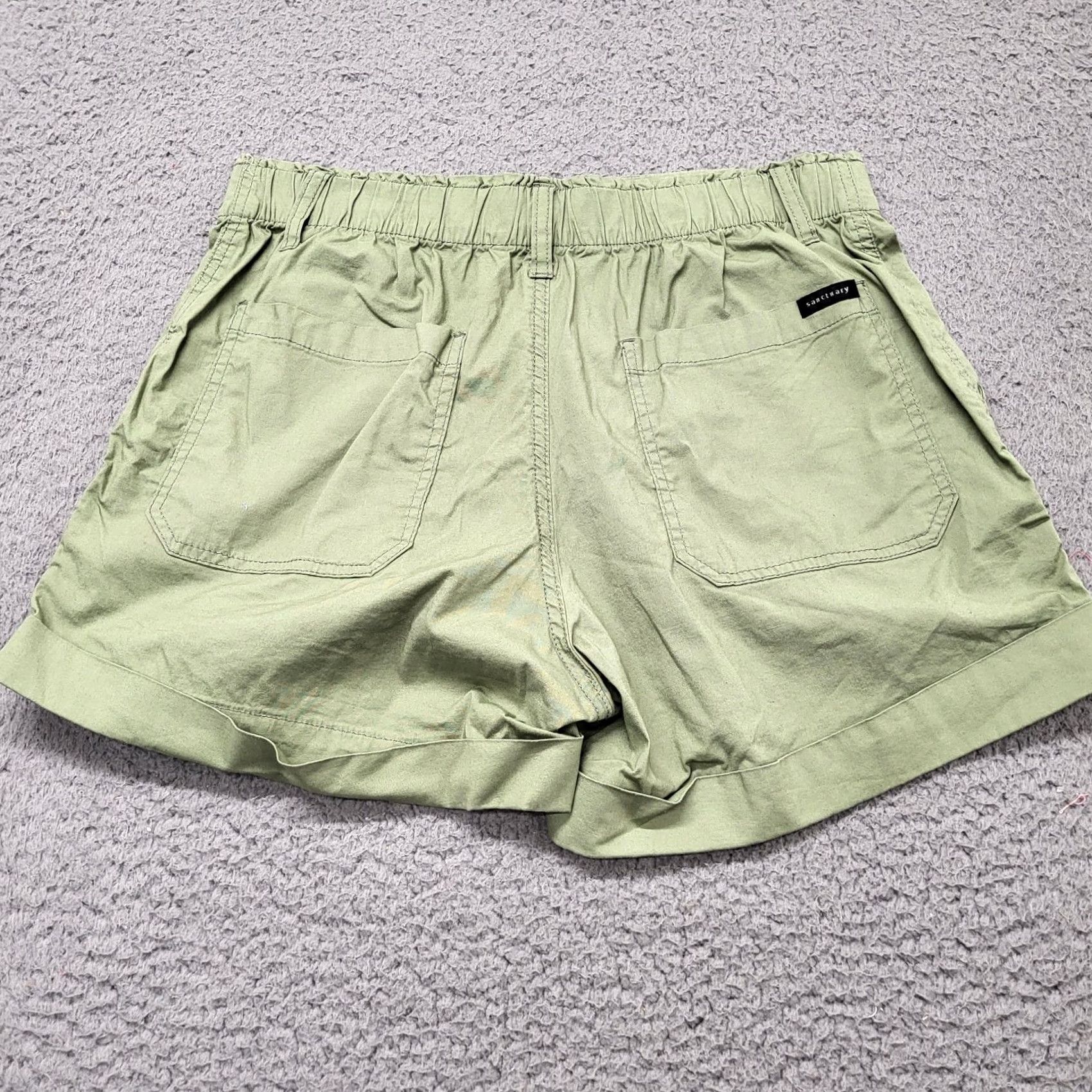 Sanctuary Sanctuary Shorts Womens Medium Olive Green Pockets Sarai Army Casual Hiking Mens? Size 32" / US 10 / IT 46 - 4 Thumbnail