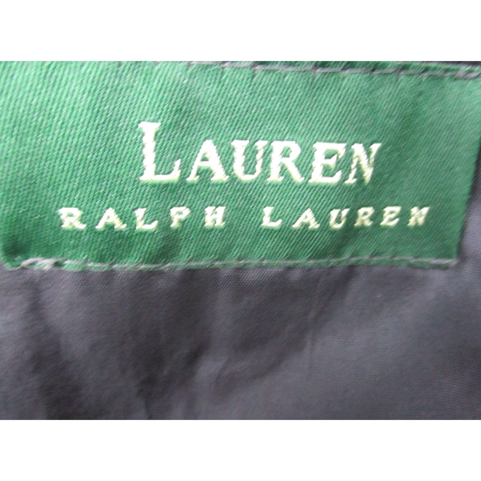 Ralph Lauren LAUREN RALPH LAUREN Wool Sport Jacket Blazer 46R Black Notch Lapel Men's Wool Tweed Sportcoat Vintage? Size 46R - 4 Thumbnail