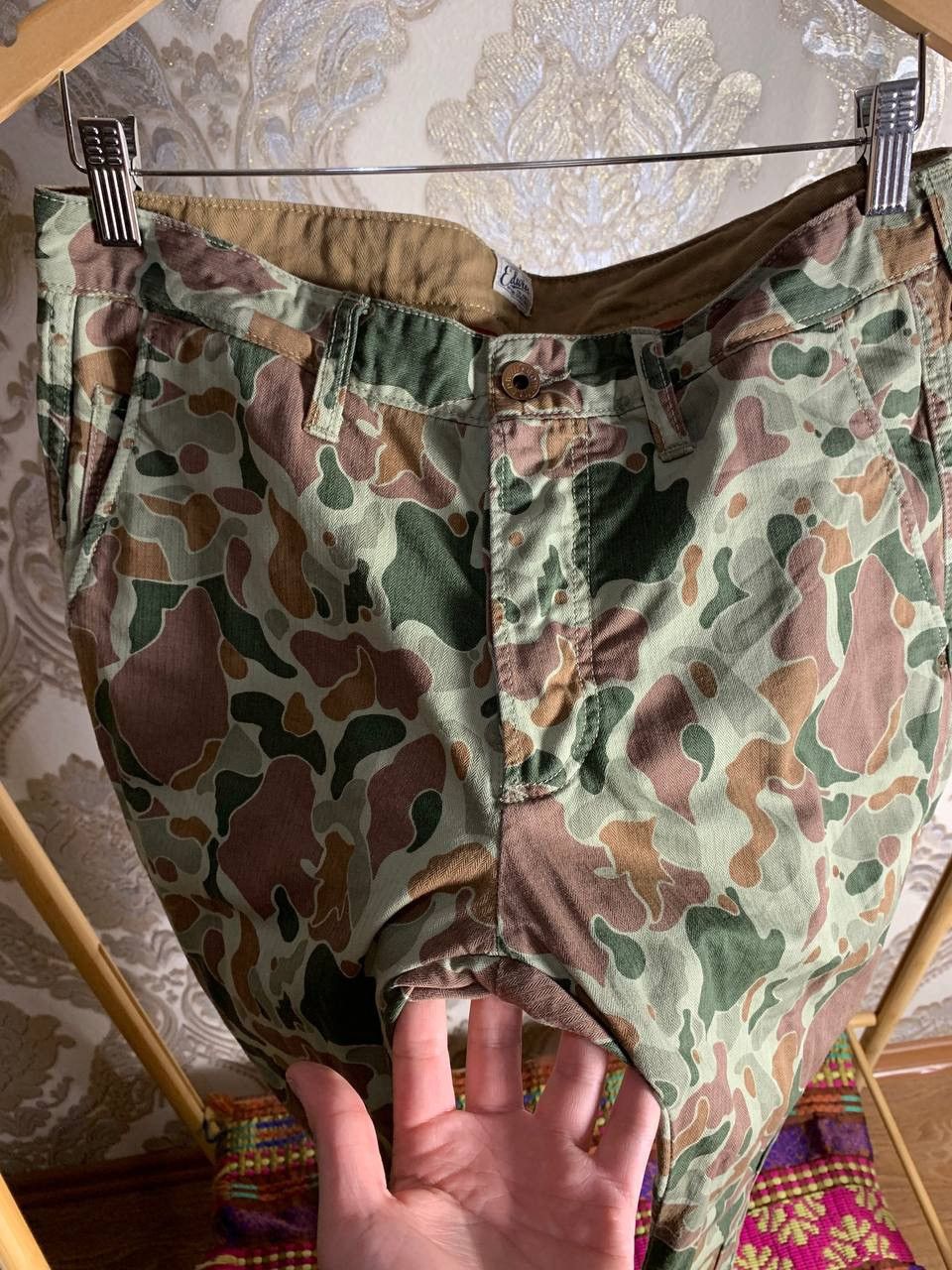 Edwin VINTAGE EDWIN CAMO DESIGNER PANTS JAPANESE BRAND Y2K 90s SK8 Size US 32 / EU 48 - 2 Thumbnail