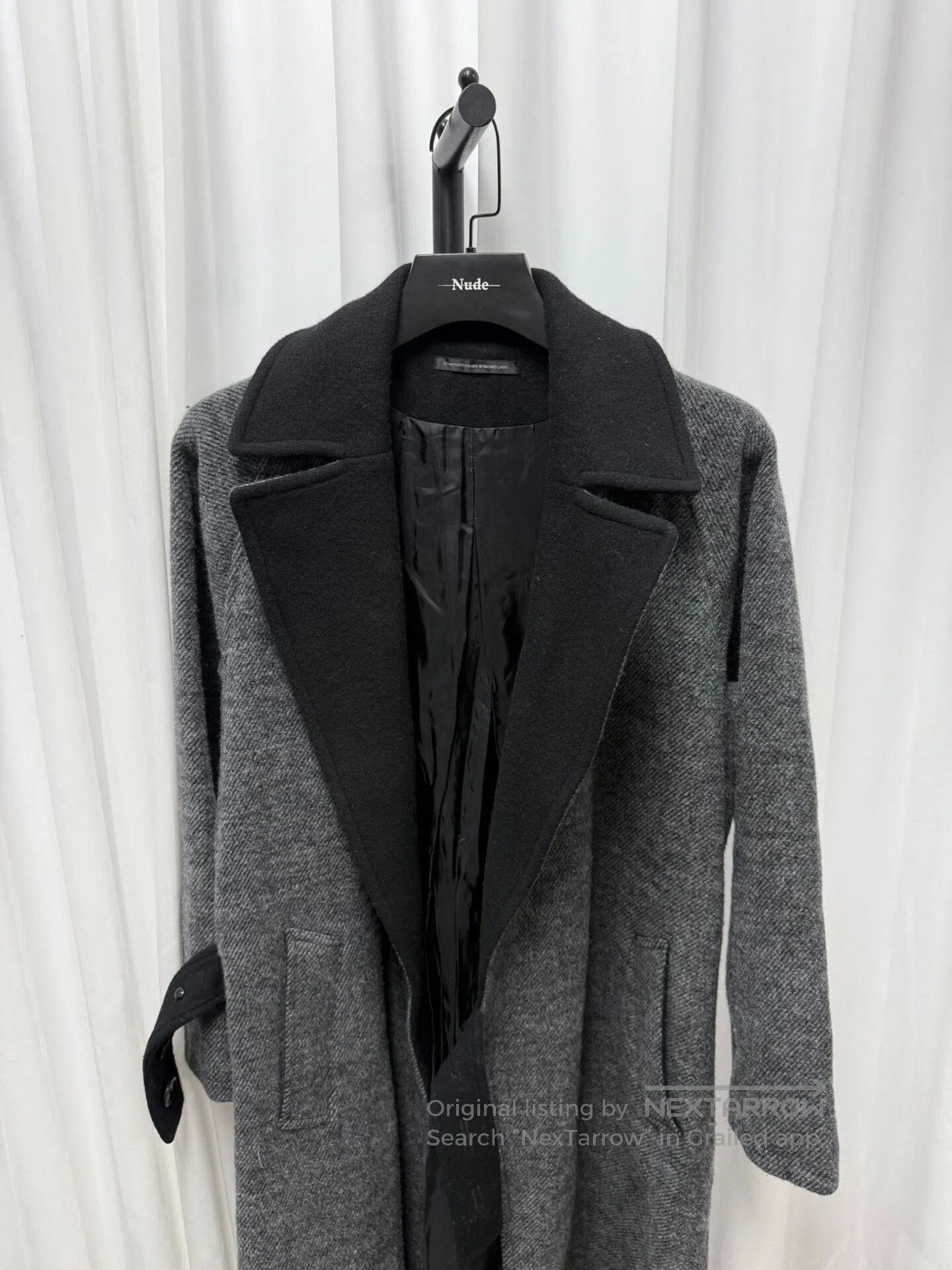 Yohji Yamamoto thick wool blend coat by yohji yamamoto. Size US M / EU 48-50 / 2 - 7 Thumbnail