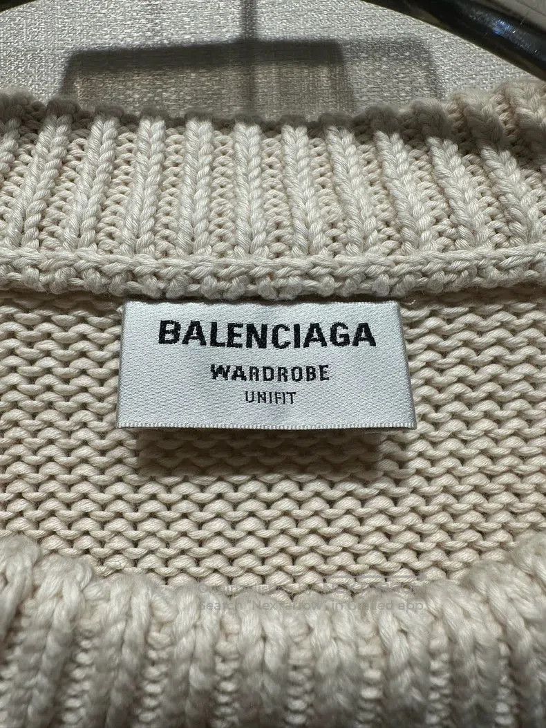 Balenciaga Balenciaga Double Hook Embroidered Knit. Size US S / EU 44-46 / 1 - 3 Thumbnail