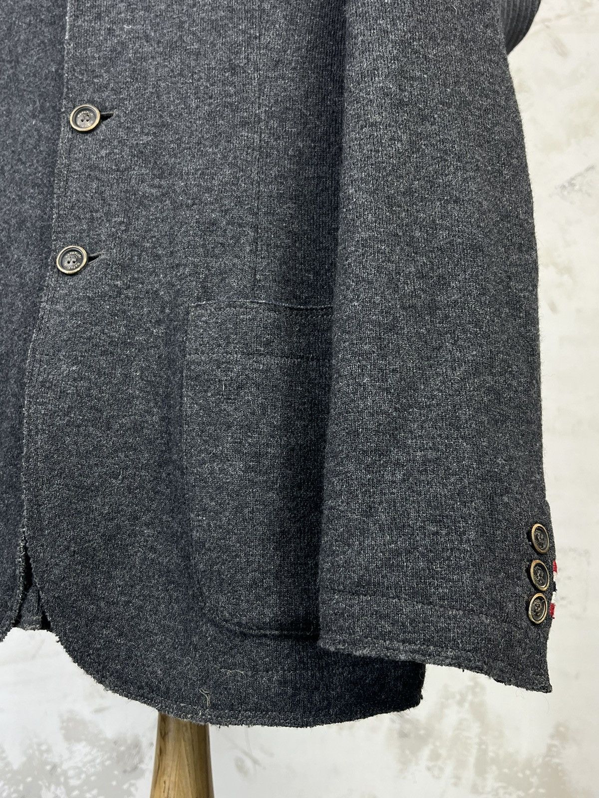 Napapijri Napapijri Wool Knit Blazer Jacket Size L Size US L / EU 52-54 / 3 - 5 Thumbnail