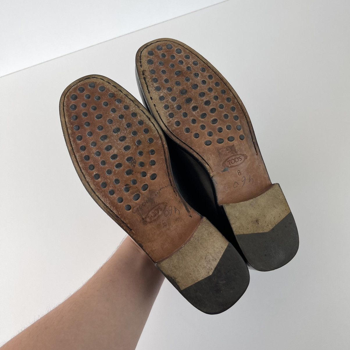 Tod's Tod’s Vintage Leather Penny Loafers Black Made in Italy Size US 9 / EU 42 - 9 Thumbnail