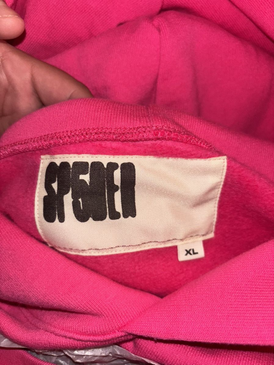 Sp5der Pink Beluga Hoodie Size US XL / EU 56 / 4 - 3 Thumbnail