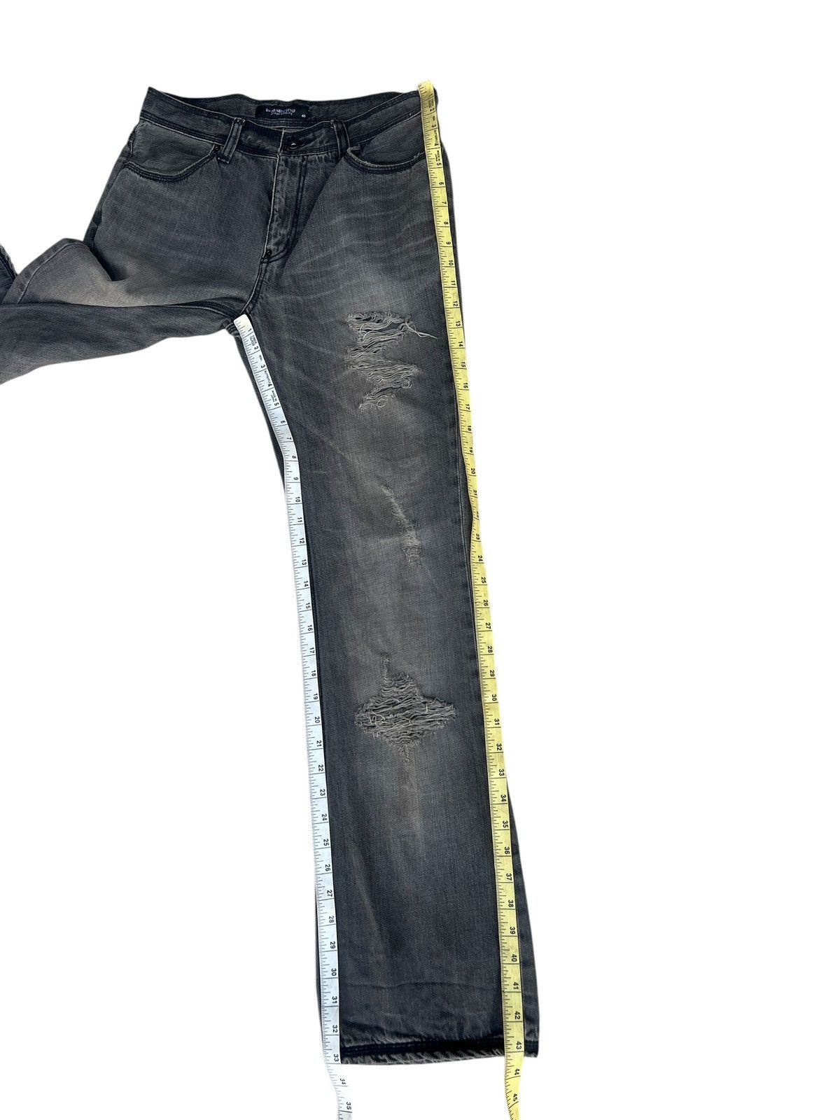 Vintage Of The Neige- Style Japan Rips Distress Denim Bootcut Jeans Size US 31 - 4 Thumbnail