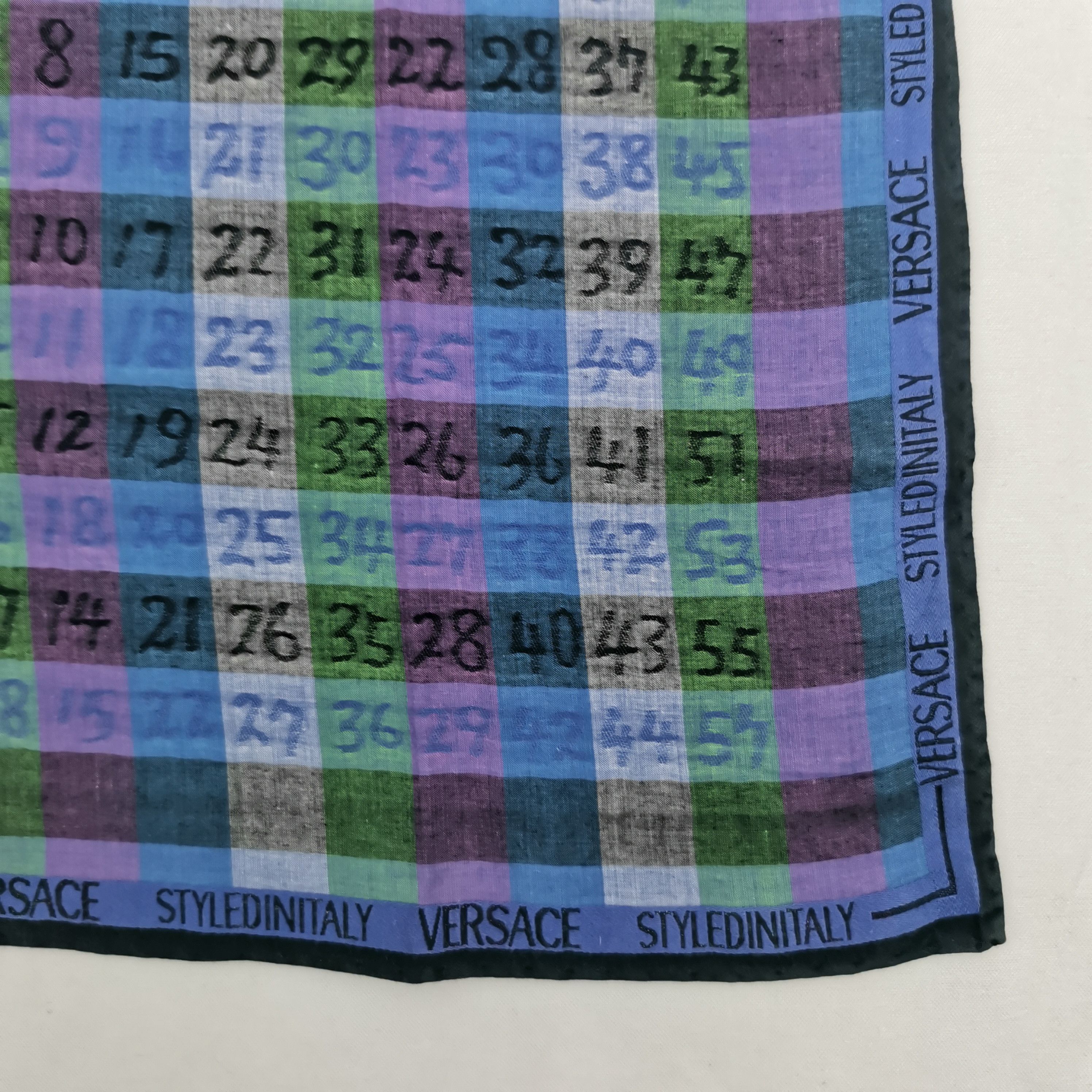 Vintage Vintage Versace Handkerchief Neckerchief Bandana Size ONE SIZE - 3 Thumbnail