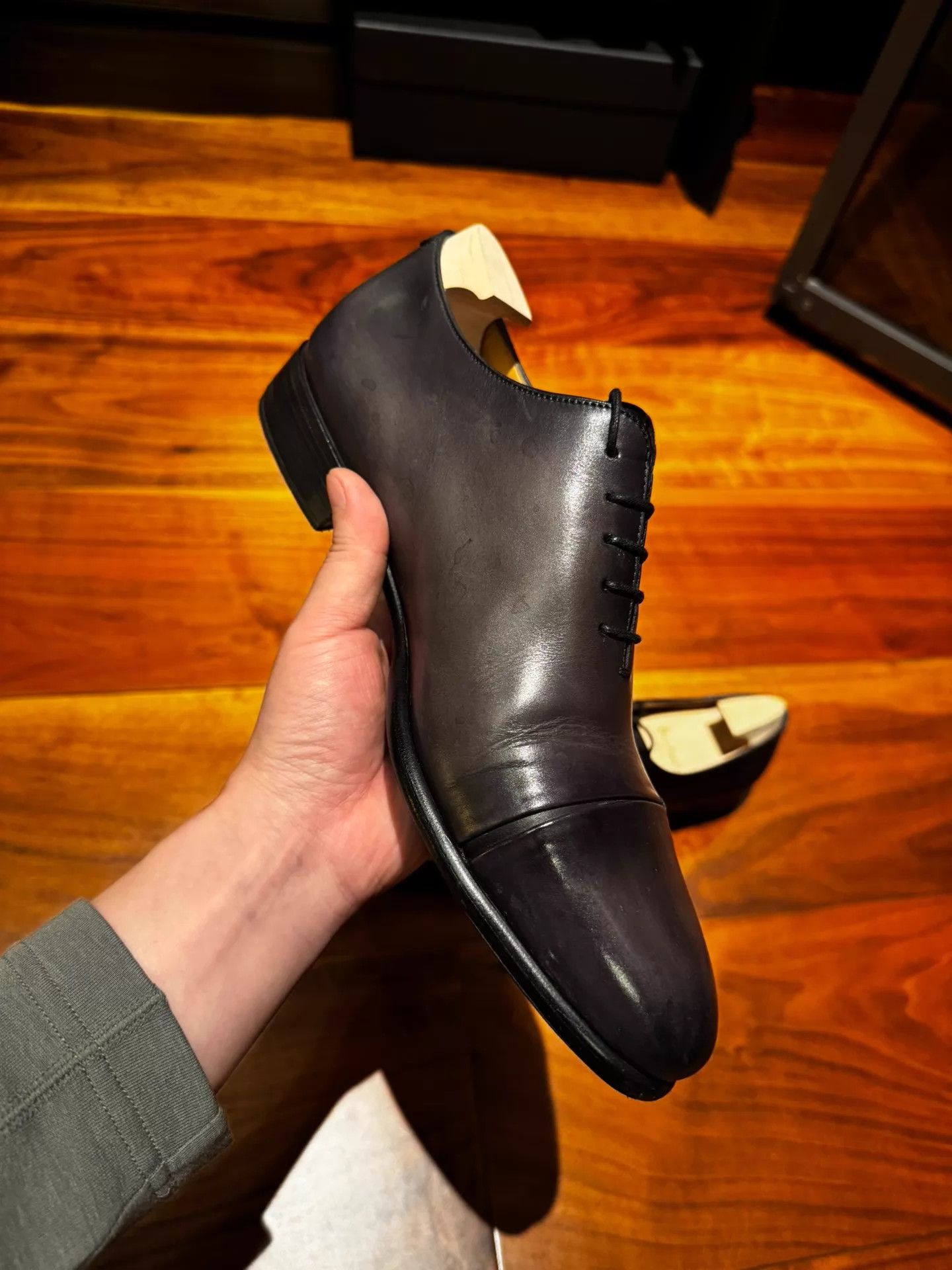 Berluti Berluti Classic Three-Joint Cap Toe Oxfords US 5.5 Size US 5.5 / EU 38 - 5 Thumbnail