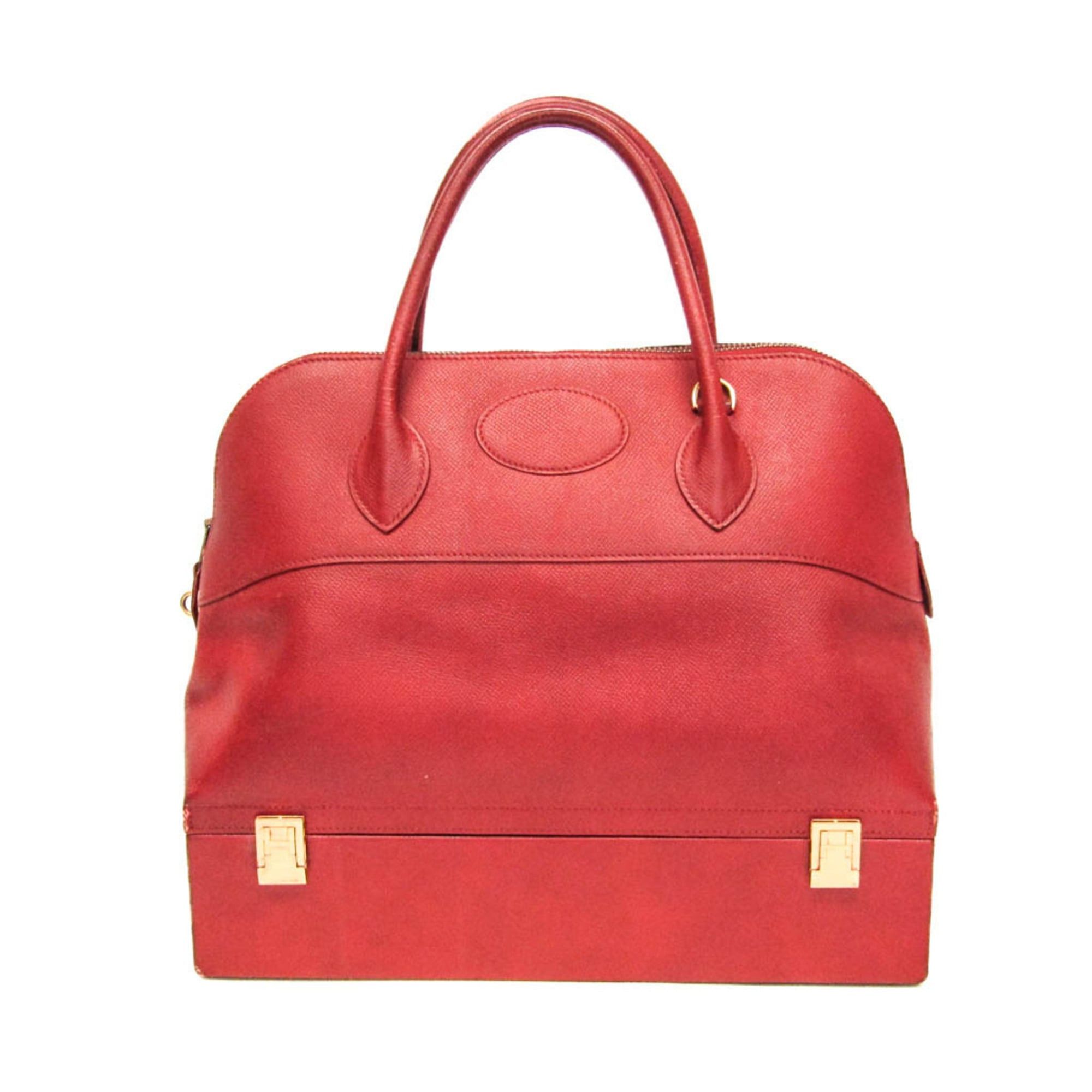 Hermes Hermes McPherson Women's Courchevel Leather Handbag Red Color Size ONE SIZE - 1 Thumbnail