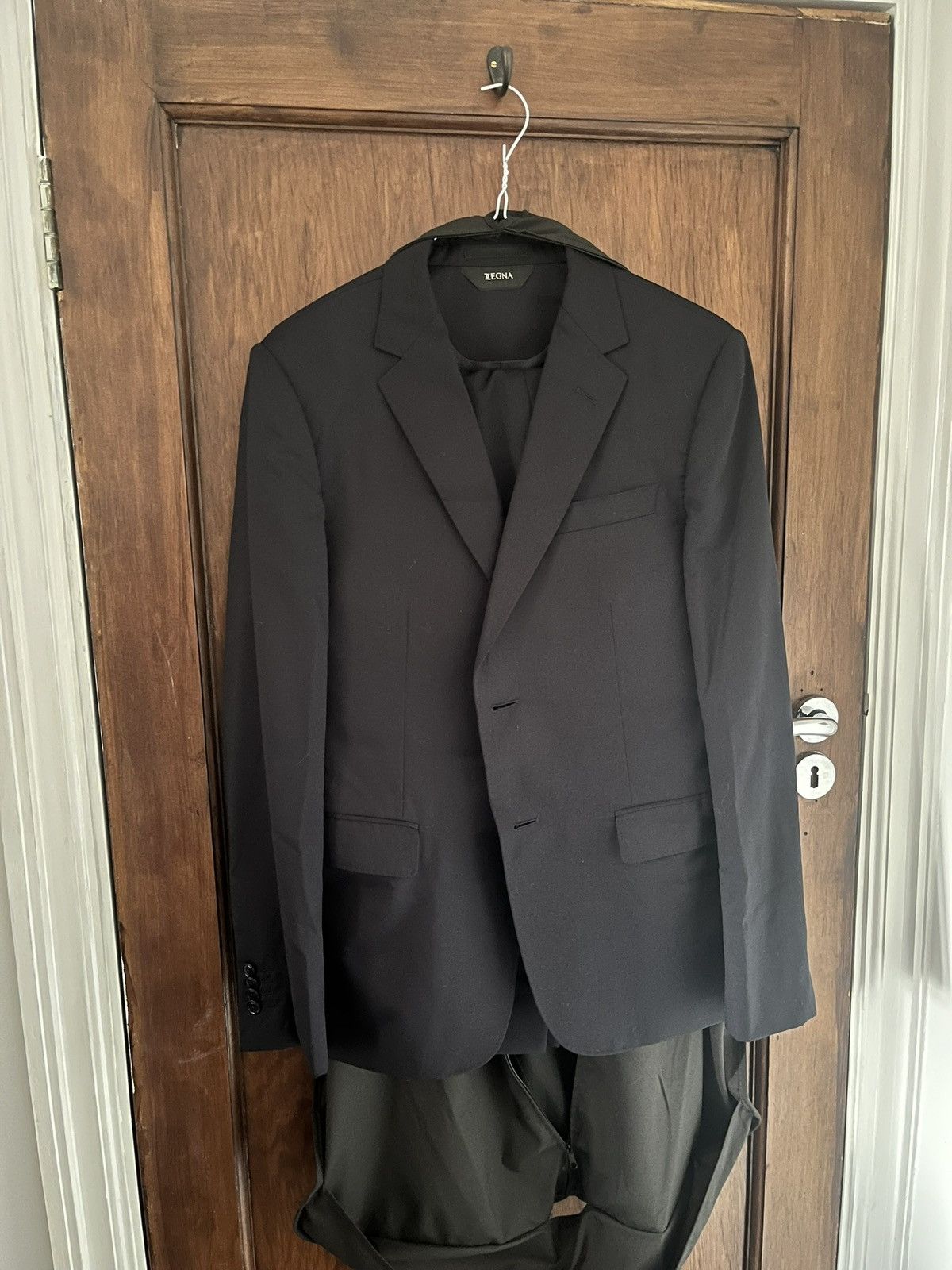 Z Zegna Zegna navy blue suit 2024 season size 38r Size 38R - 1 Thumbnail