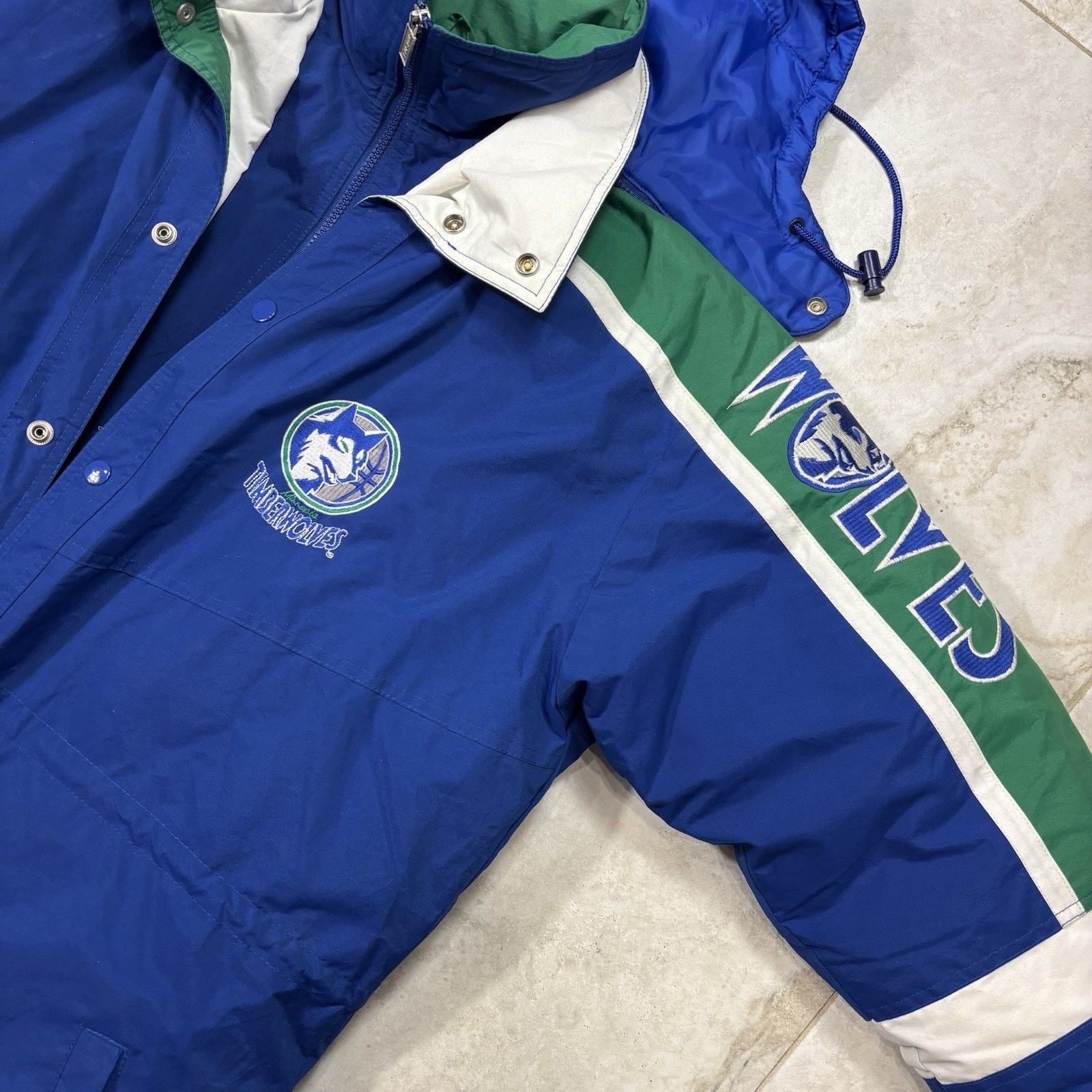 Starter Starter Minnesota Timberwolves Parka Jacket Sz L Down Puffer Size US L / EU 52-54 / 3 - 2 Thumbnail