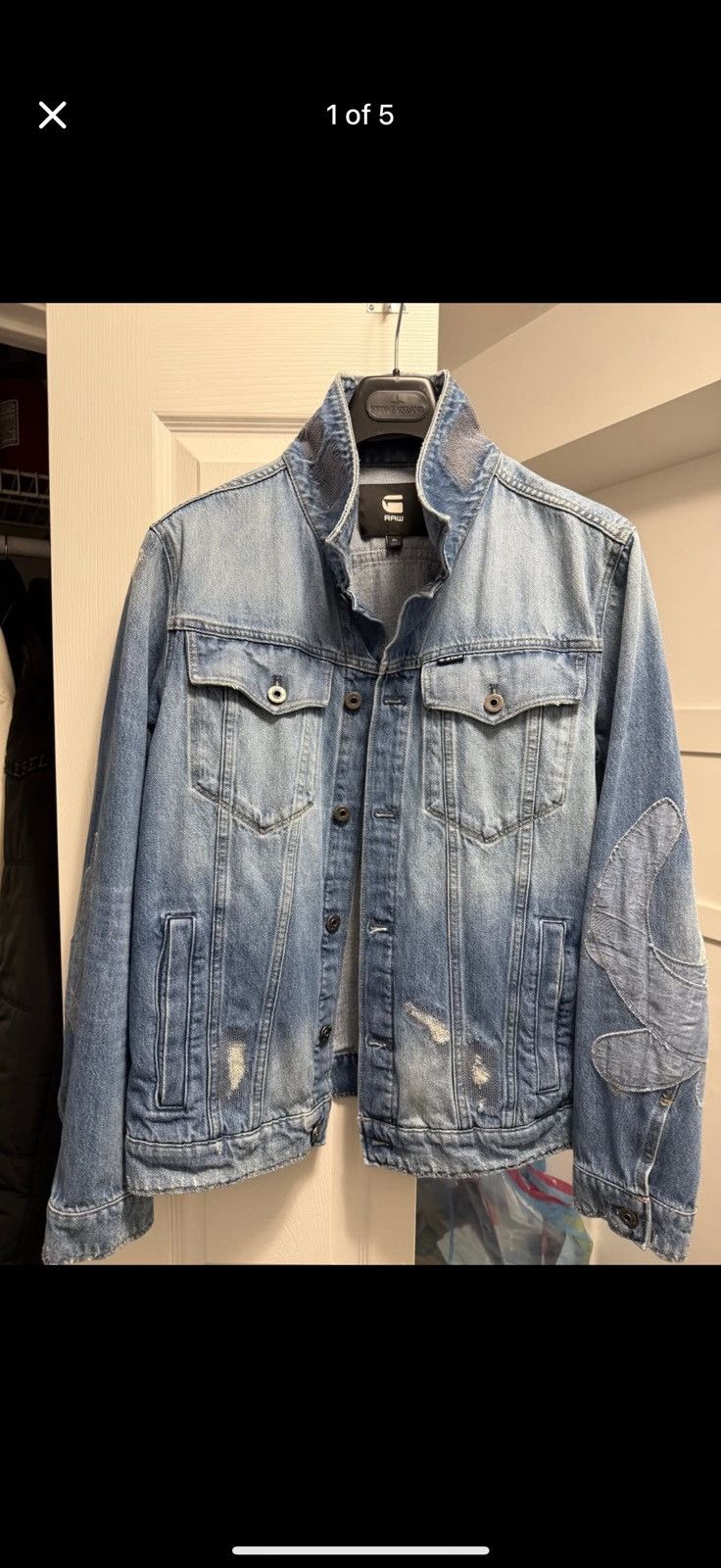 G-Star G-Star Vintage Denim Jacket Size US XL / EU 56 / 4 - 1 Thumbnail