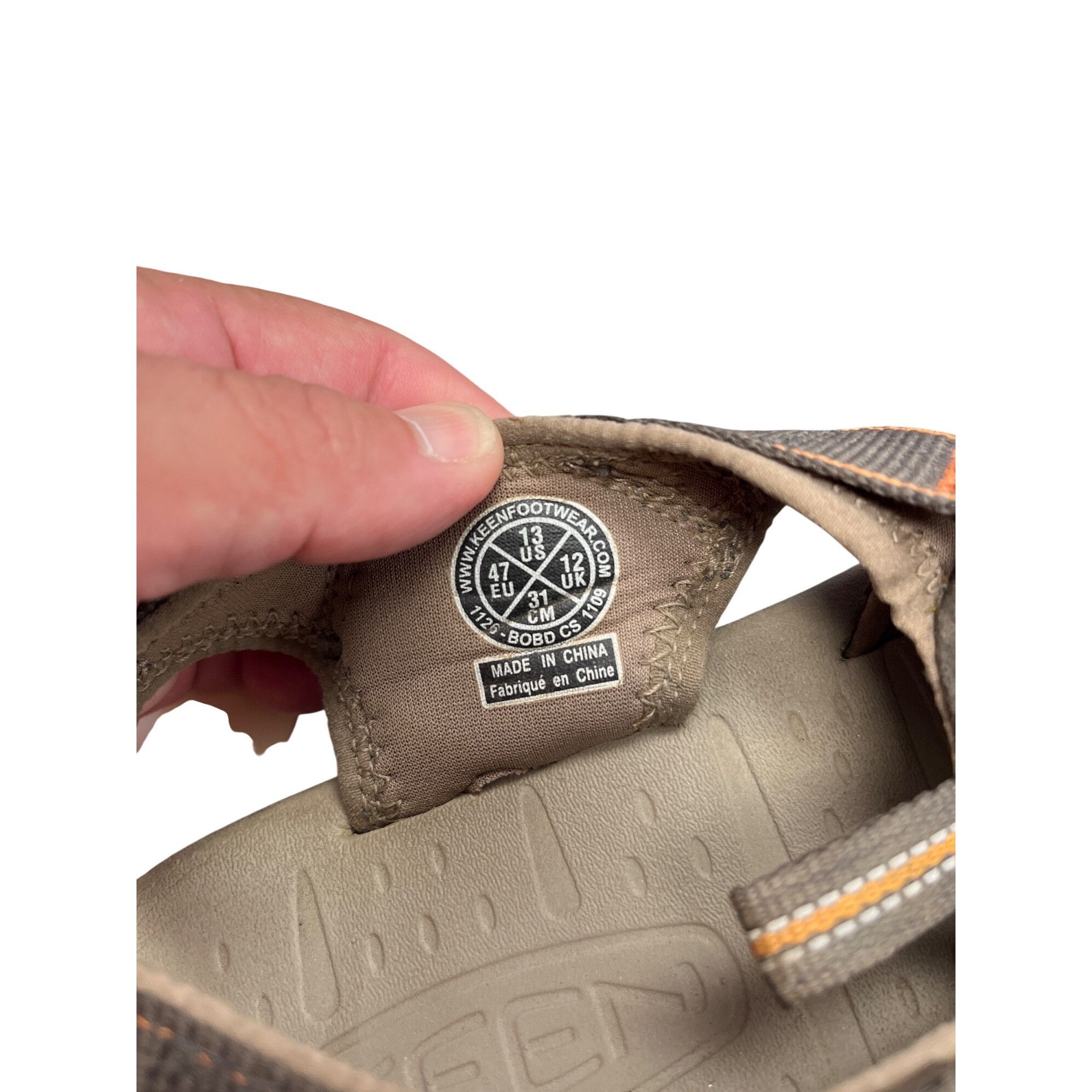KEEN Keen mens brown leather waterproof hiking water sandals shoe Size US 13 / EU 46 - 5 Thumbnail