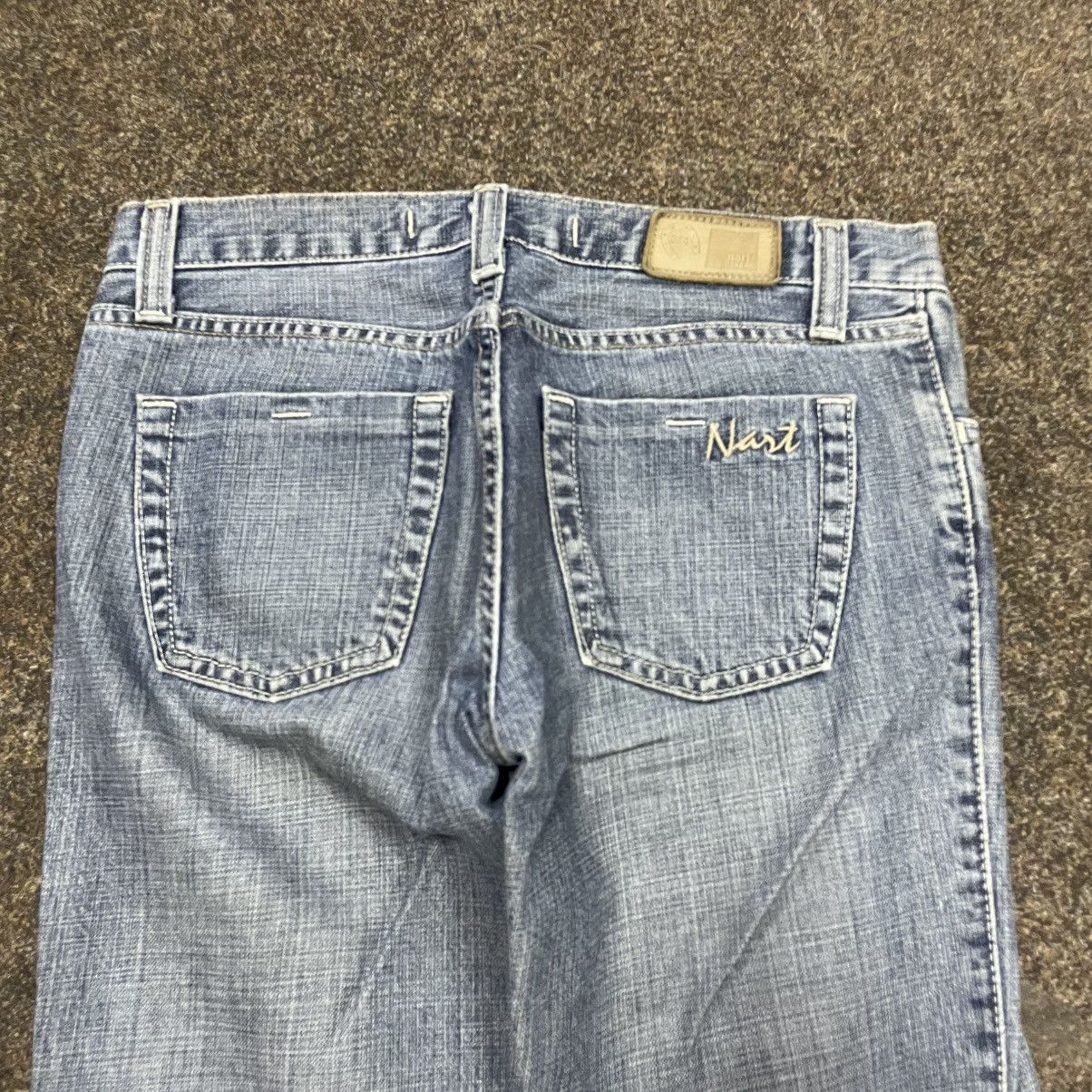 Vintage Vintage Y2K Baggy Wide Leg Flared Jeans Skate Grunge Logo 34 Size 34" / US 12 / IT 48 - 3 Thumbnail