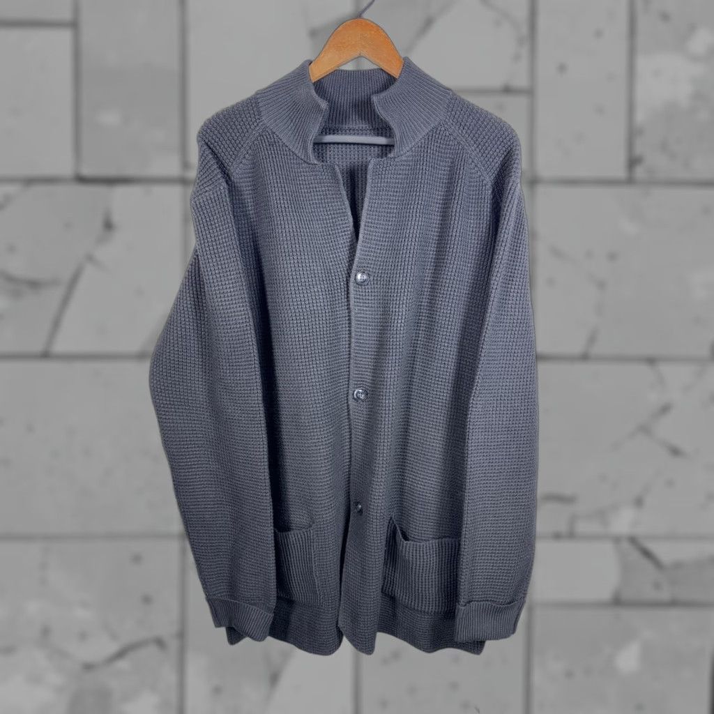 Brandblack VINTAGE MANLY Cardigan Sweater Mens XXL Black Size US XXL / EU 58 / 5 - 1 Thumbnail