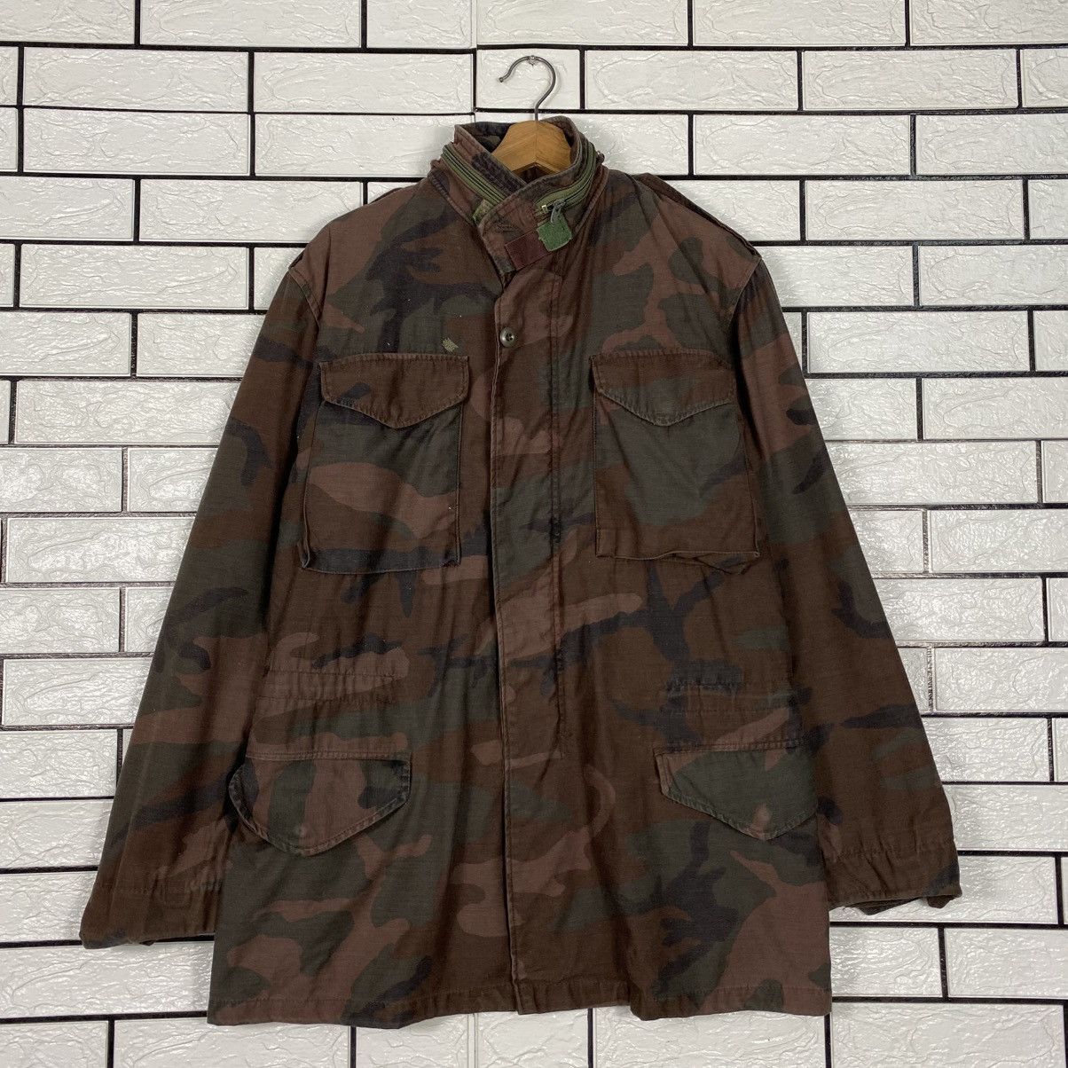 Vintage Vintage M51 Chore Military Jacket Camoflouge Multi Pocket Size US S / EU 44-46 / 1 - 2 Thumbnail