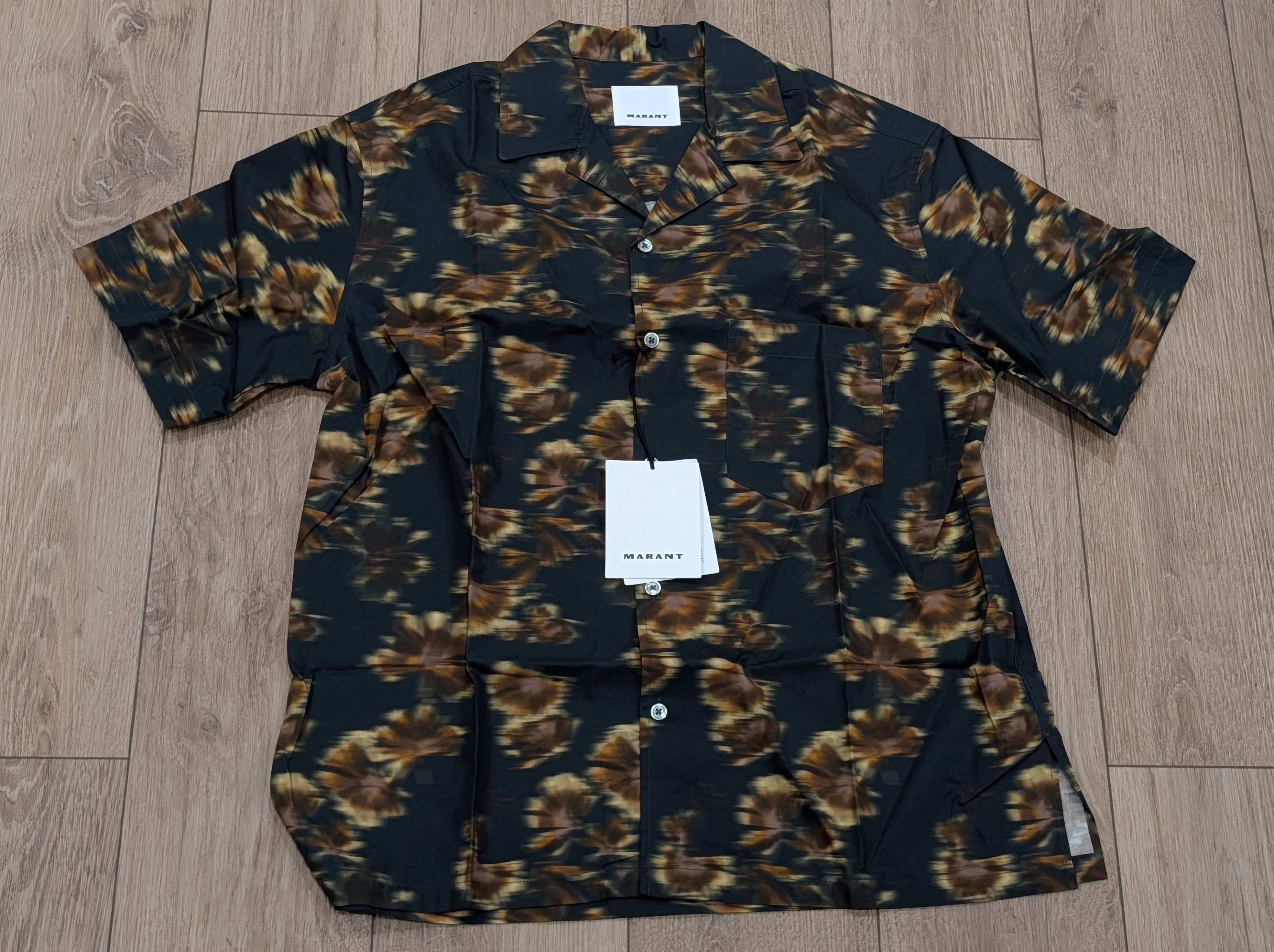 Isabel Marant Isabel Marant "Lazlo Gink" Floral Button Up Shirt Medium Size US M / EU 48-50 / 2 - 1 Thumbnail