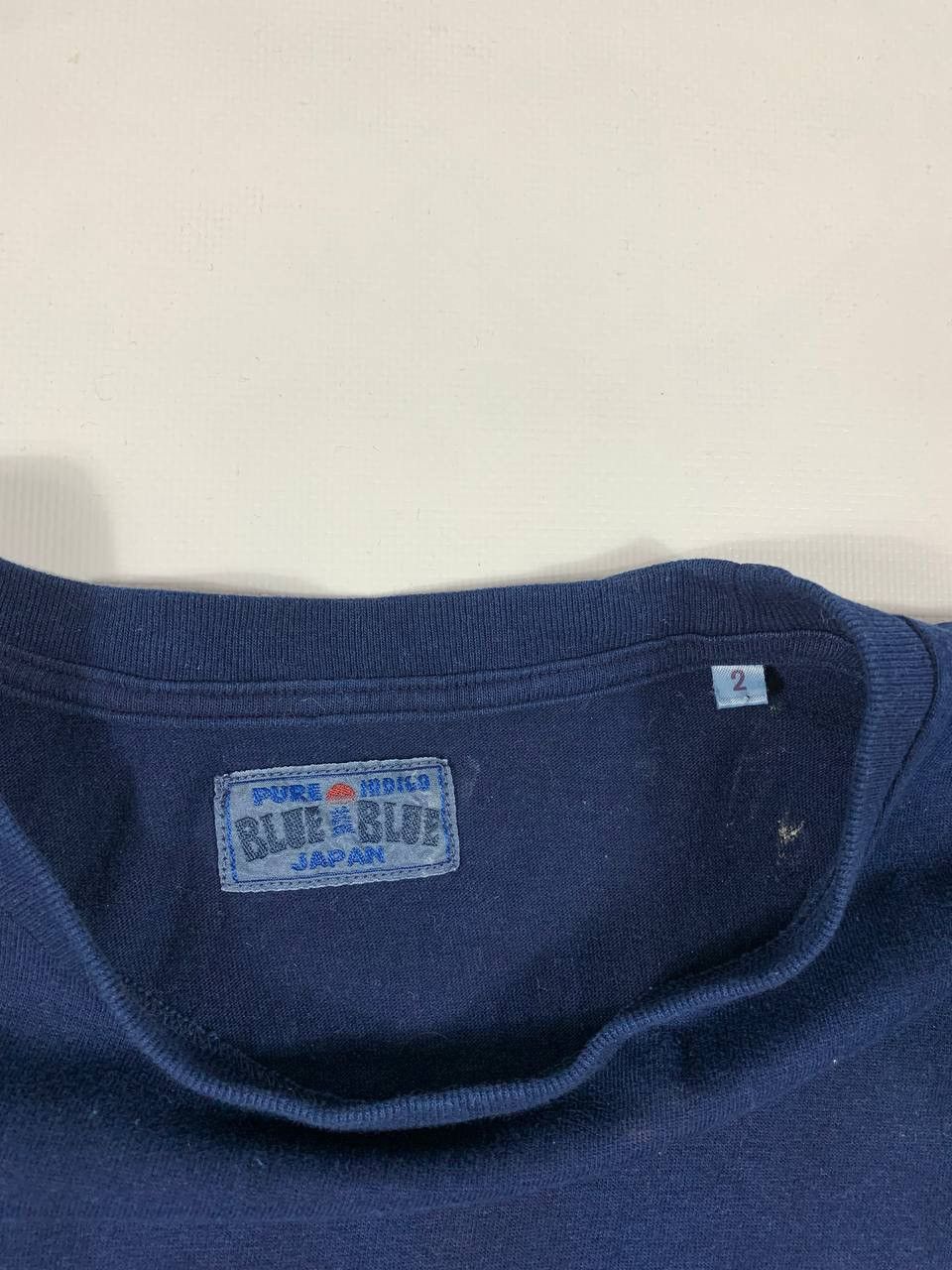 Blue Blue Japan Blue Blue Japan T-Shirt Pure Indico Size US M / EU 48-50 / 2 - 6 Thumbnail