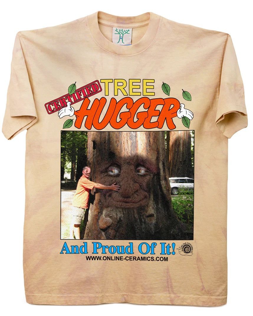 image of Online Ceramics Tree Hugger Size M New in Tie Dye, Men's
