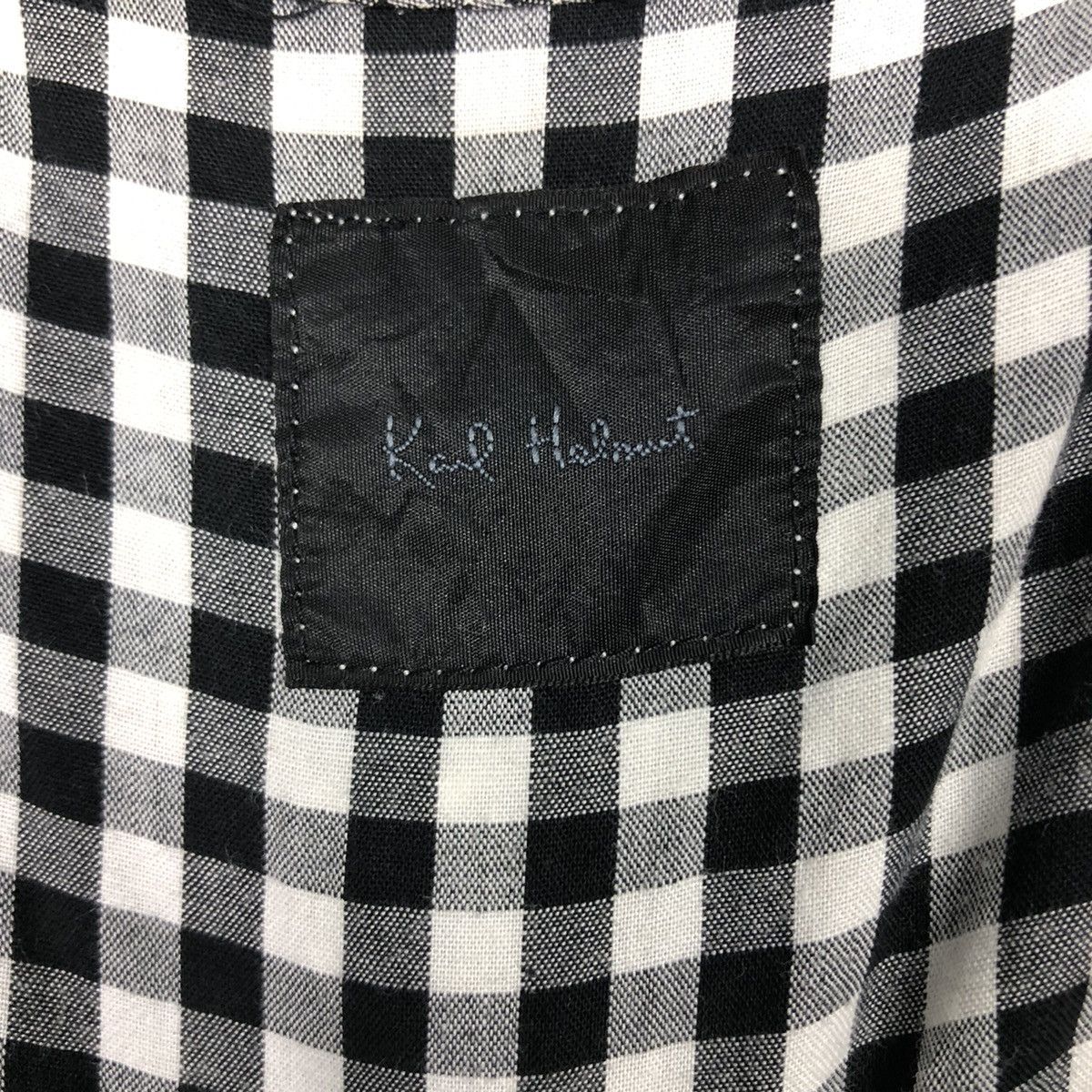 Japanese Brand 📌Vintage Karl Helmut Short Sleeve Hoodie Biker Jacket Size US L / EU 52-54 / 3 - 21 Thumbnail
