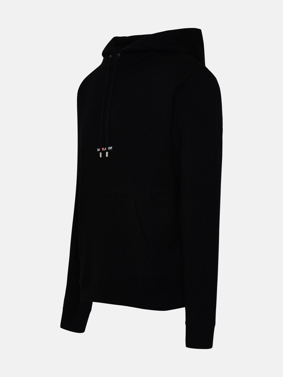 Saint Laurent Paris o1s1wg111124 Dup / Rive Gauche Hoodie in Black Size US XXL / EU 58 / 5 - 7 Thumbnail