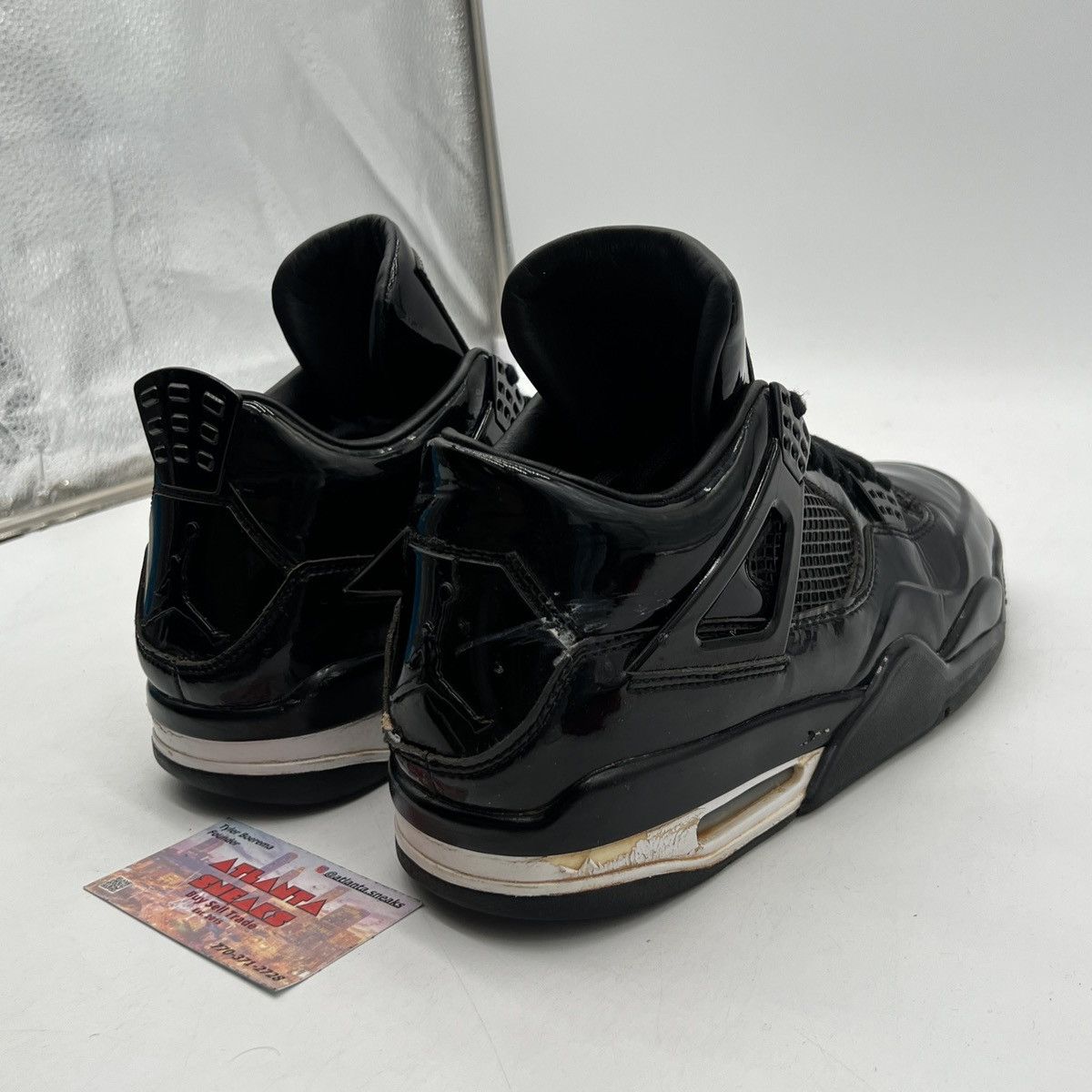 Jordan Brand Air Jordan 4 11lab4 black Size US 10.5 / EU 43-44 - 5 Thumbnail