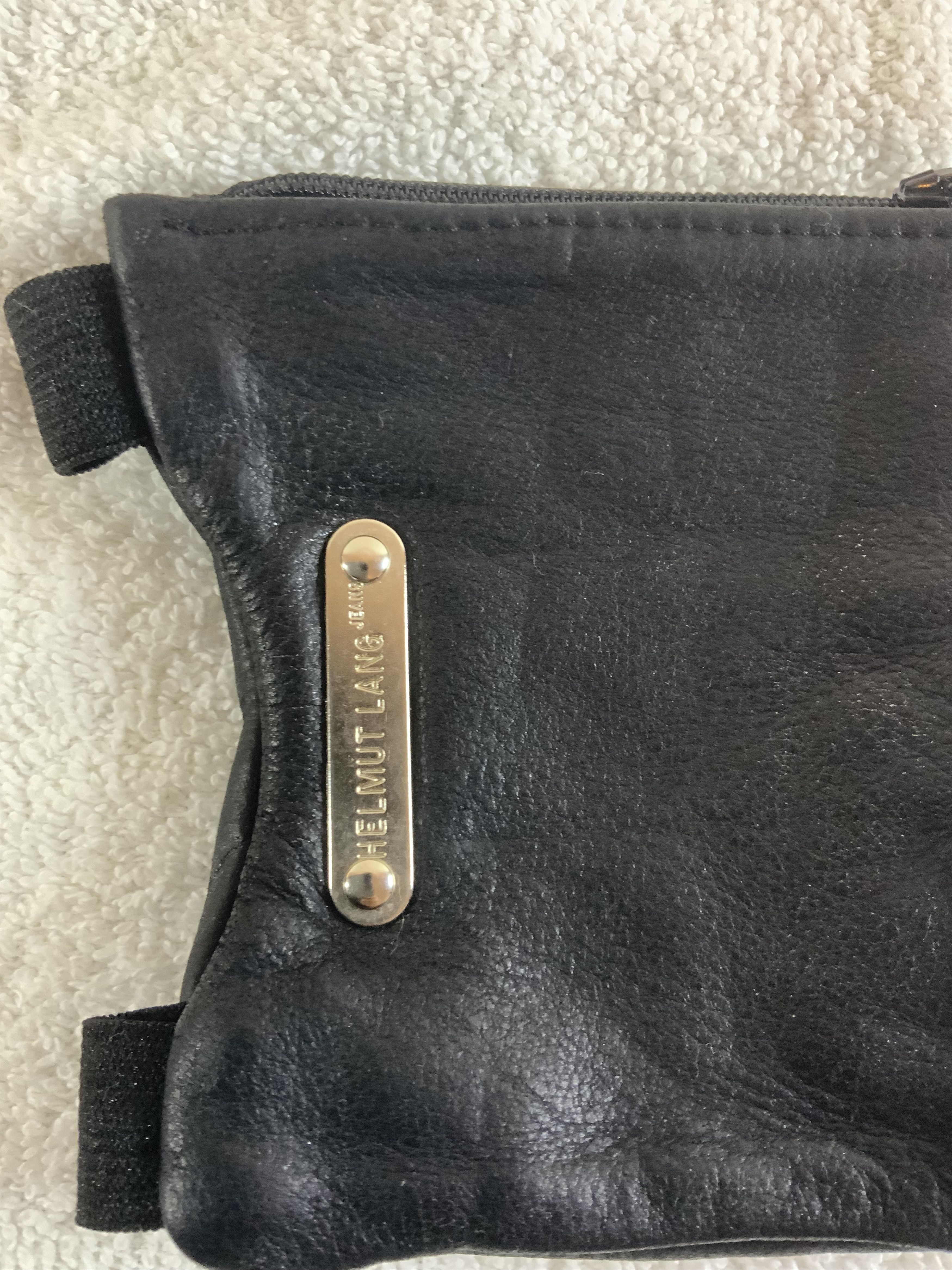 Helmut Lang ARCHIVE HELMUT LANG ARM SLEEVE POUCH/BAG (LEATHER VERSION) Size ONE SIZE - 3 Thumbnail