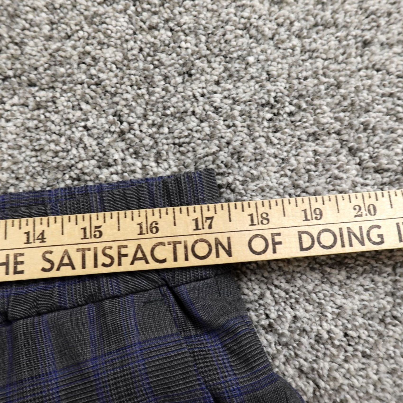 Vintage Hugo Boss Pants Mens 34X28 Gray Wool Chino Trouser Slacks Drawstring Stretch Dress Pants Regular Mens 34 Gray Front Flat Pocket Wool/Polyester/Spandex Size US 34 / EU 50 - 5 Thumbnail