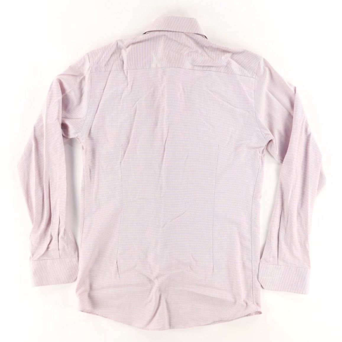 Eton Eton Contemporary Twill Cotton Solid Long Sleeve Button Up Shirt White Men's 40 Size US L / EU 52-54 / 3 - 4 Thumbnail