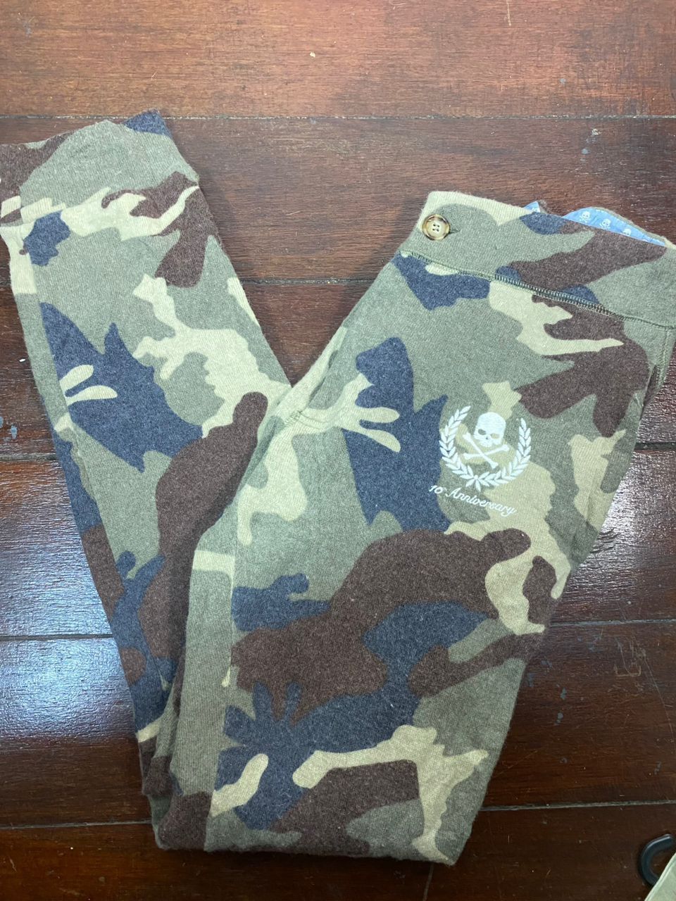 HYDROGEN Hydrogen sweat camo pants made in Italy size 34-35 Size US 34 / EU 50 - 1 Thumbnail