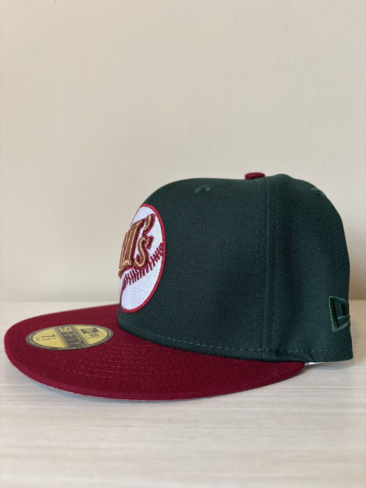 Topperz Seattle Mariners Fitted Size 7 1/2 Super Sonics Topperz Size ONE SIZE - 5 Thumbnail