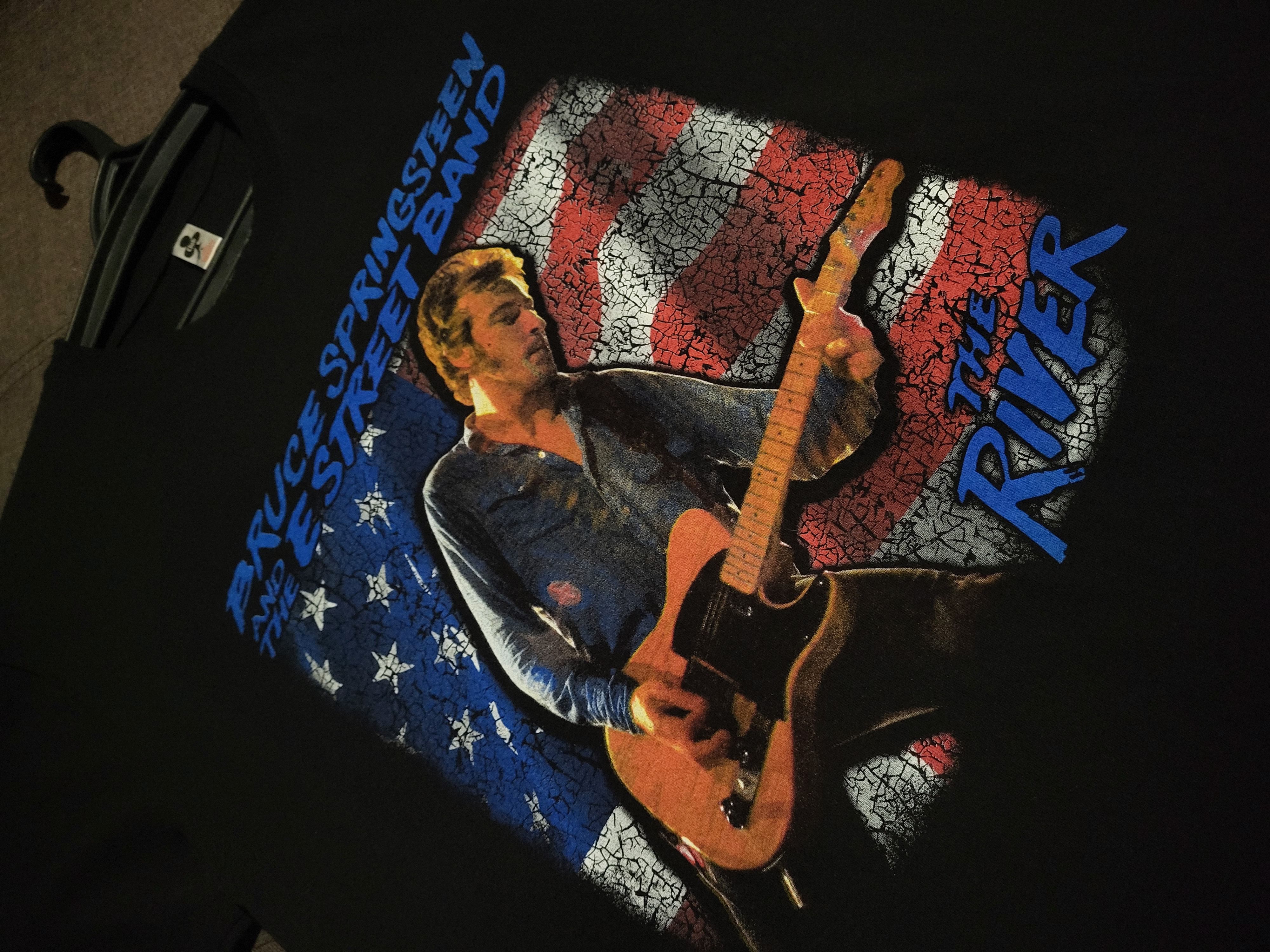 Vintage Bruce Springsteen the river tee t shirt