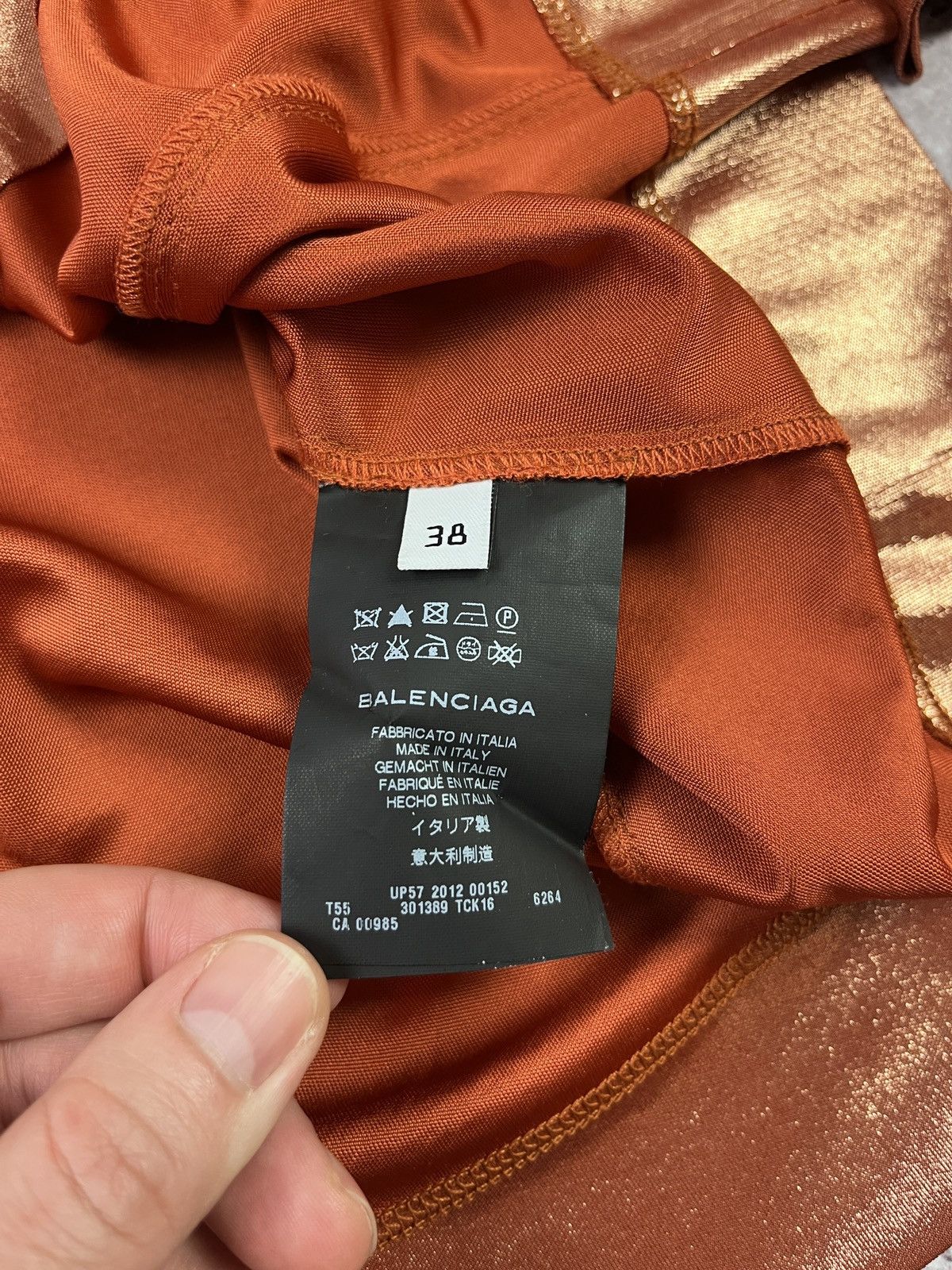 Balenciaga Balenciaga Paris Metallic Copper Top Size S / US 4 / IT 40 - 11 Thumbnail