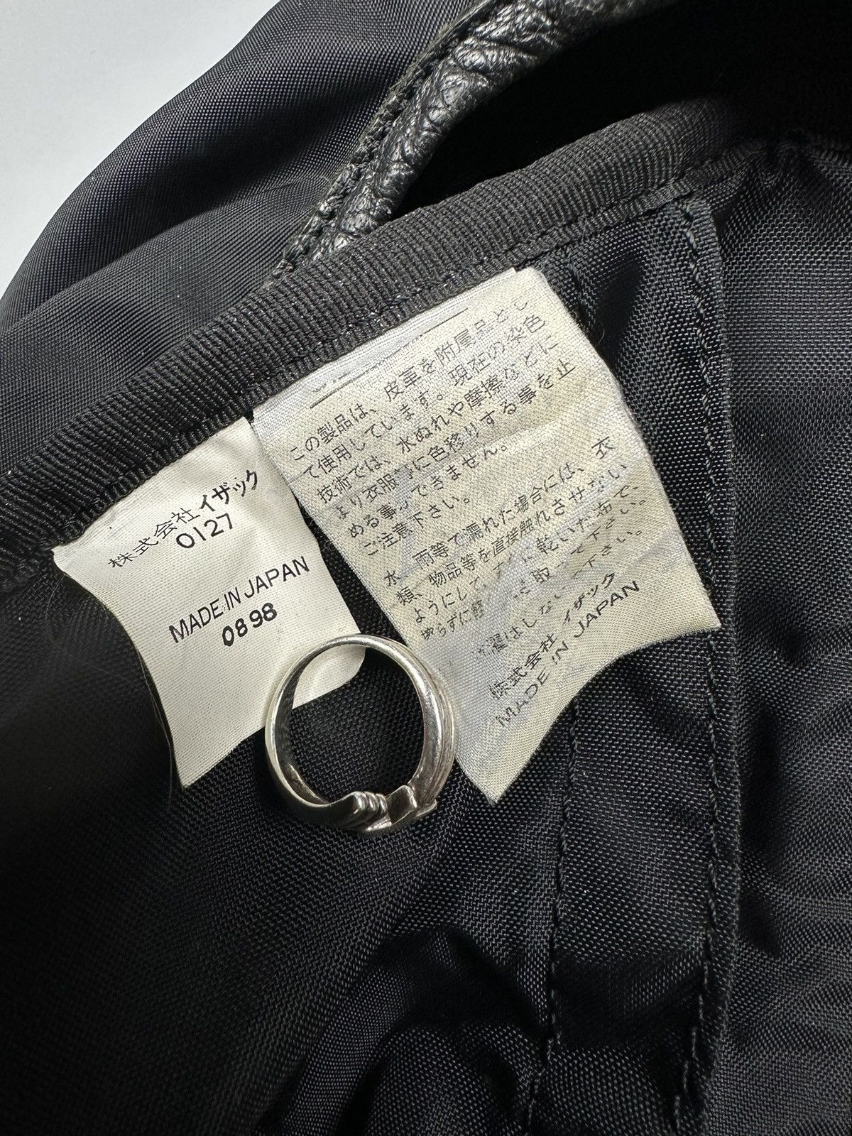 Y's × Yohji Yamamoto Y’saccs Yohji Yamamoto Leather Shoulder/Sling Bag Size ONE SIZE - 11 Thumbnail