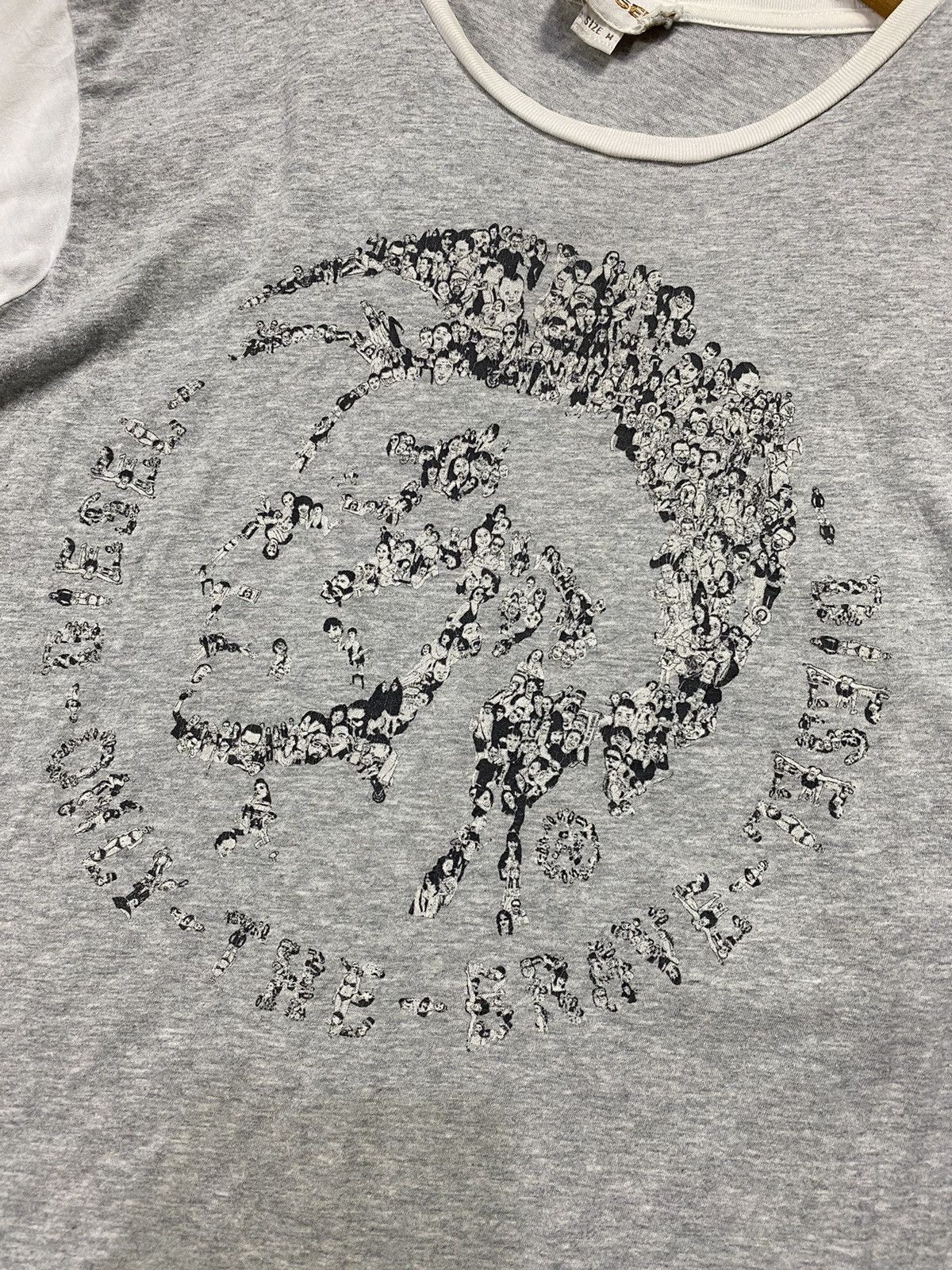Diesel Diesel Tshirt Nice Design Punk Art Size US M / EU 48-50 / 2 - 2 Thumbnail