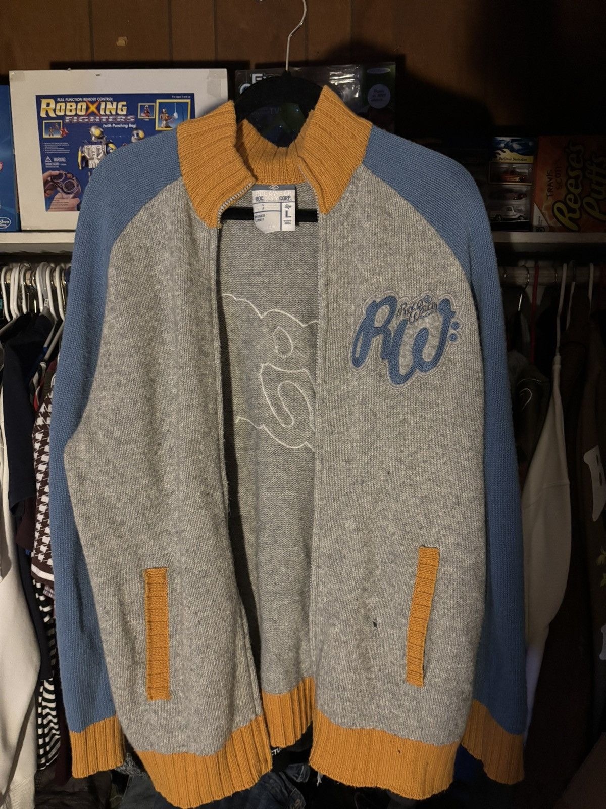 Rocawear Rocawear Knitted Sweater Size US L / EU 52-54 / 3 - 3 Thumbnail