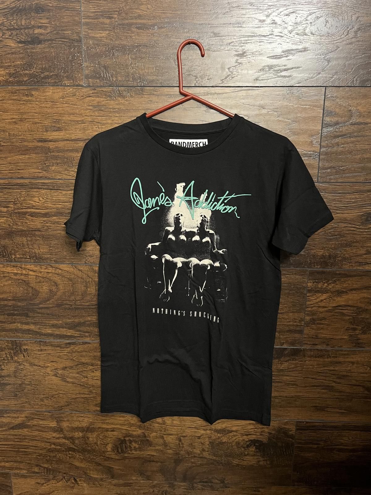 Designer Vtg Jane's Addiction Nothing's Shocking Band T-shirt -L Size US L / EU 52-54 / 3 - 1 Thumbnail