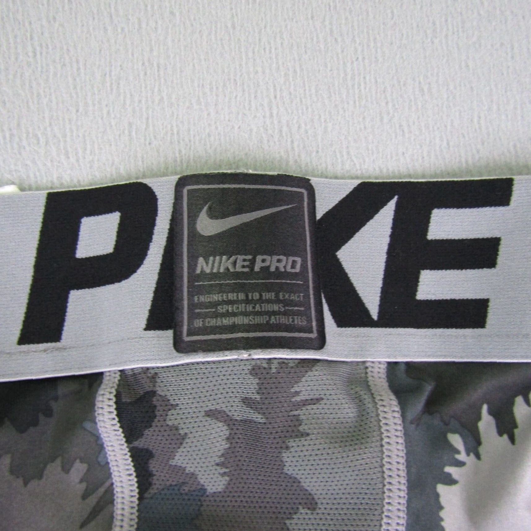 Nike Nike HyperCool Pants Mens Small Gray Compression Athletic Workout Gym Tight Size US 26 / EU 42 - 6 Thumbnail