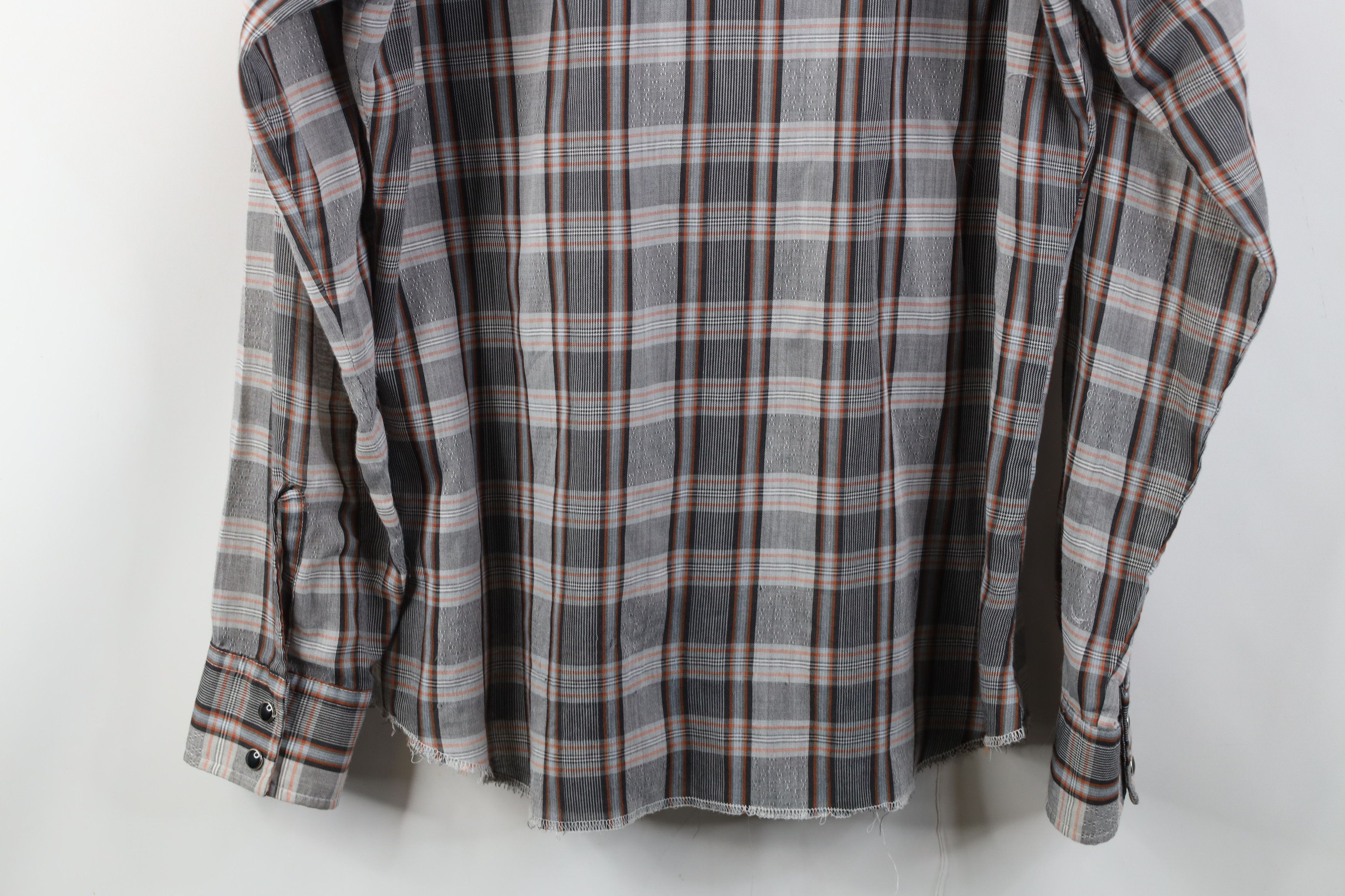 Wrangler Vintage 70s Wrangler Cowboy Pearl Snap Button Shirt USA Size US M / EU 48-50 / 2 - 13 Thumbnail