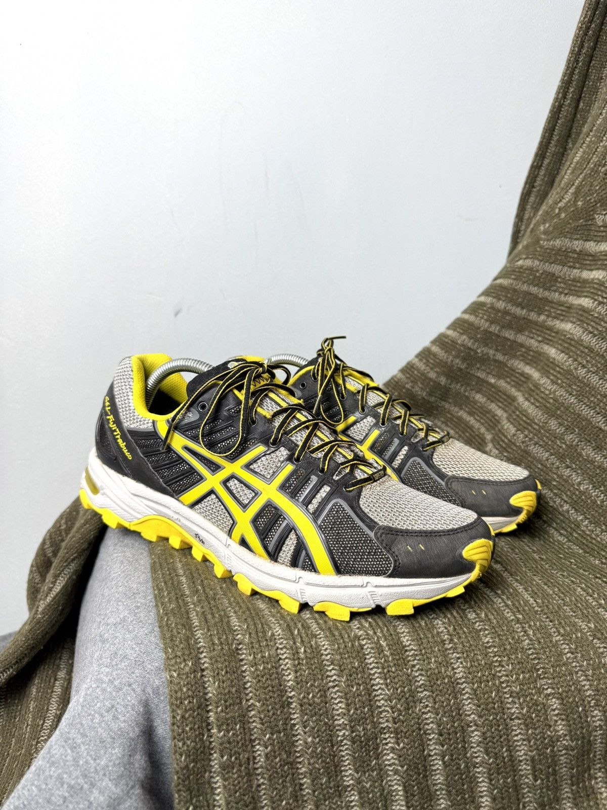 Asics Rare! Asics Gel Fuji Trabuco Gore tex Sneakers Kiko Size US 9.5 / EU 42-43 - 9 Thumbnail